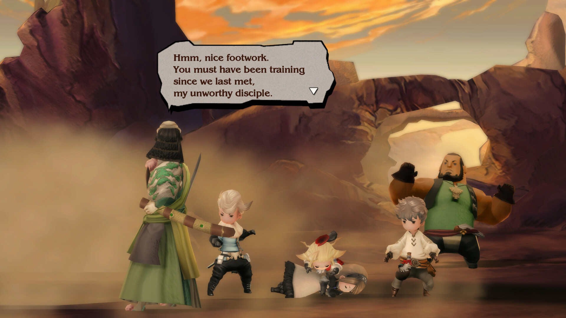 Скриншот: BRAVELY DEFAULT FLYING FAIRY HD Remaster