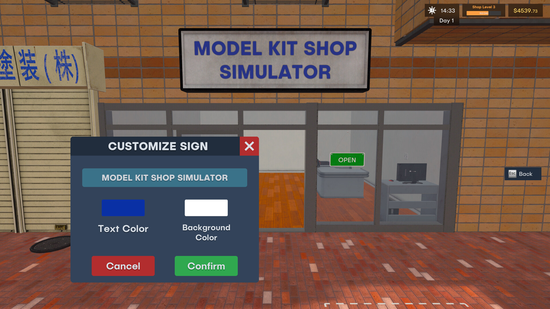 Скриншот: Model Kit Shop Simulator