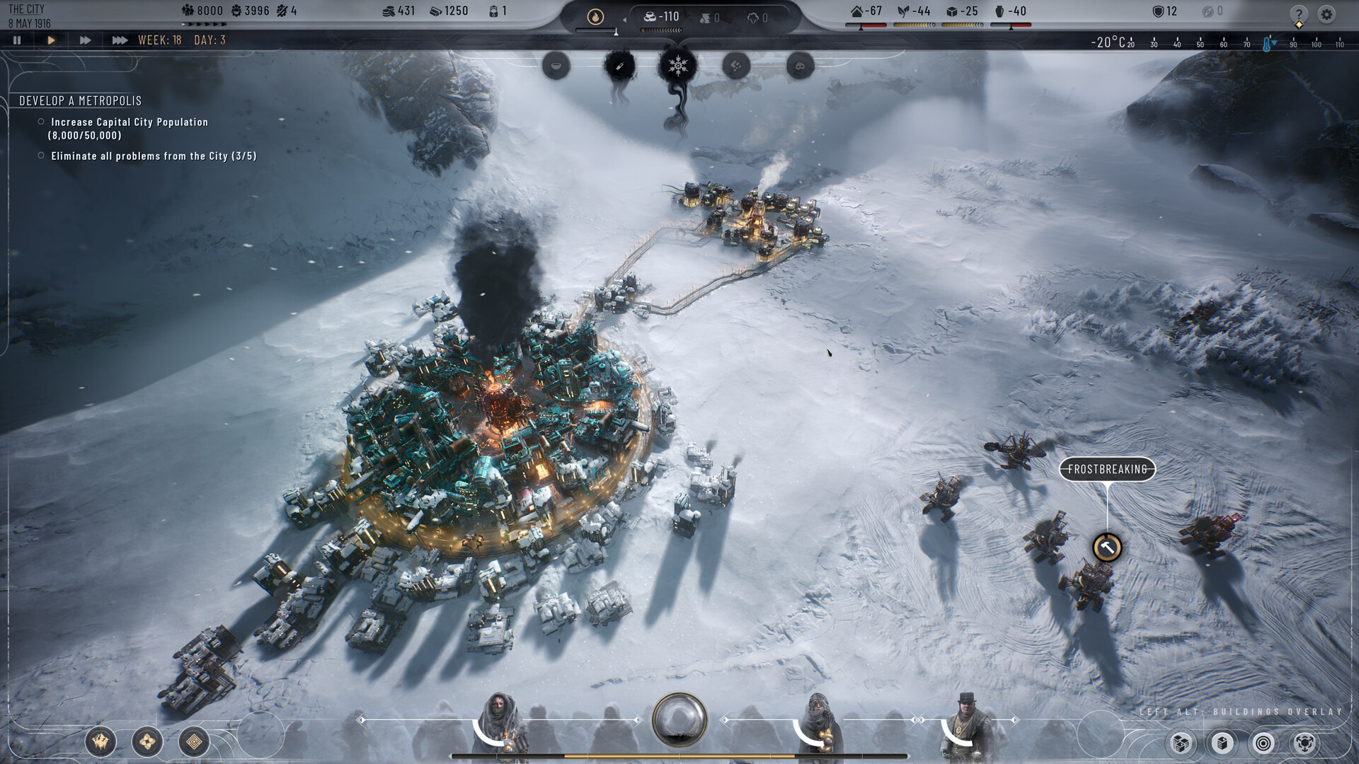 Скриншот: Frostpunk 2