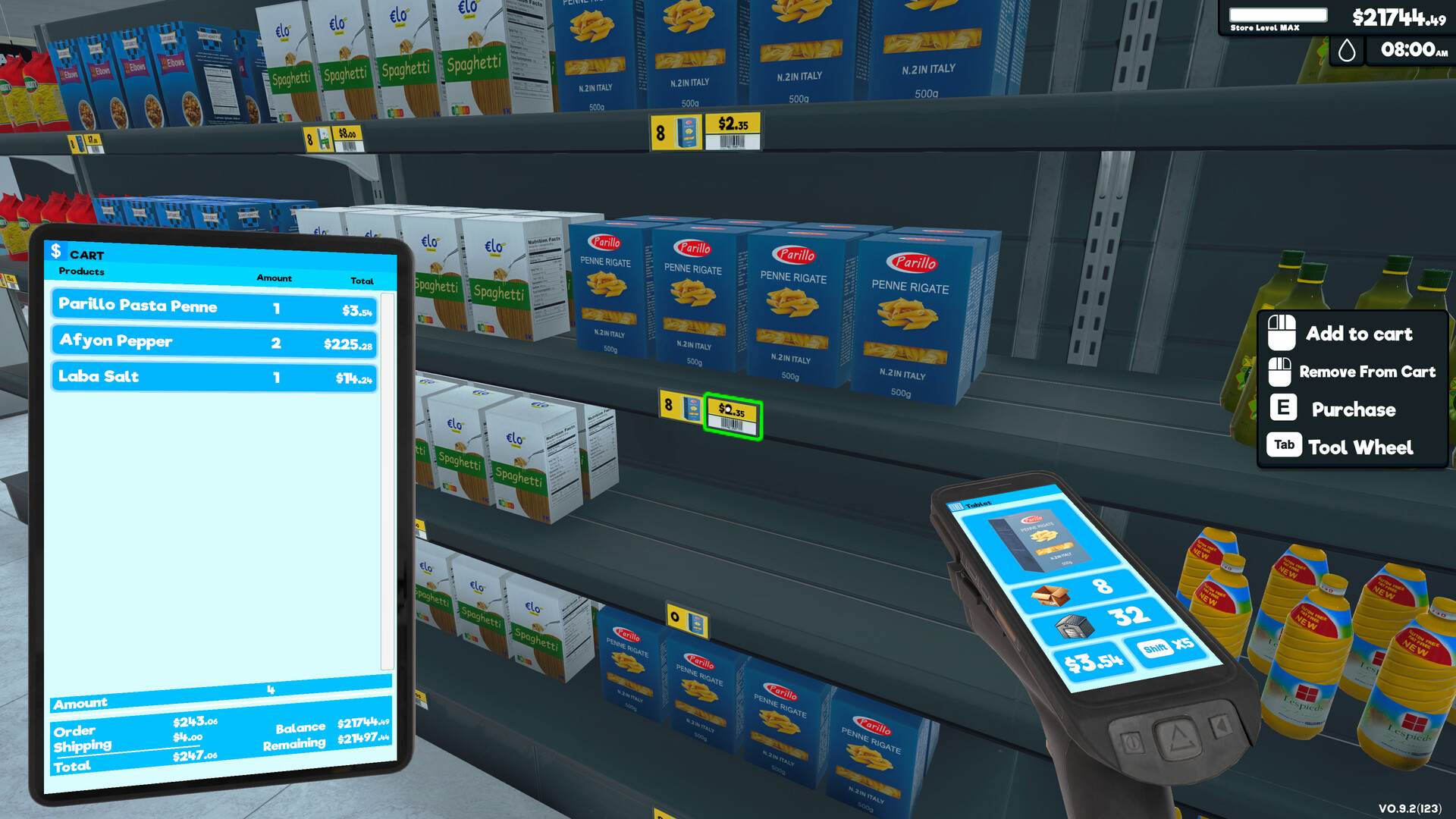 Скриншот: Supermarket Simulator
