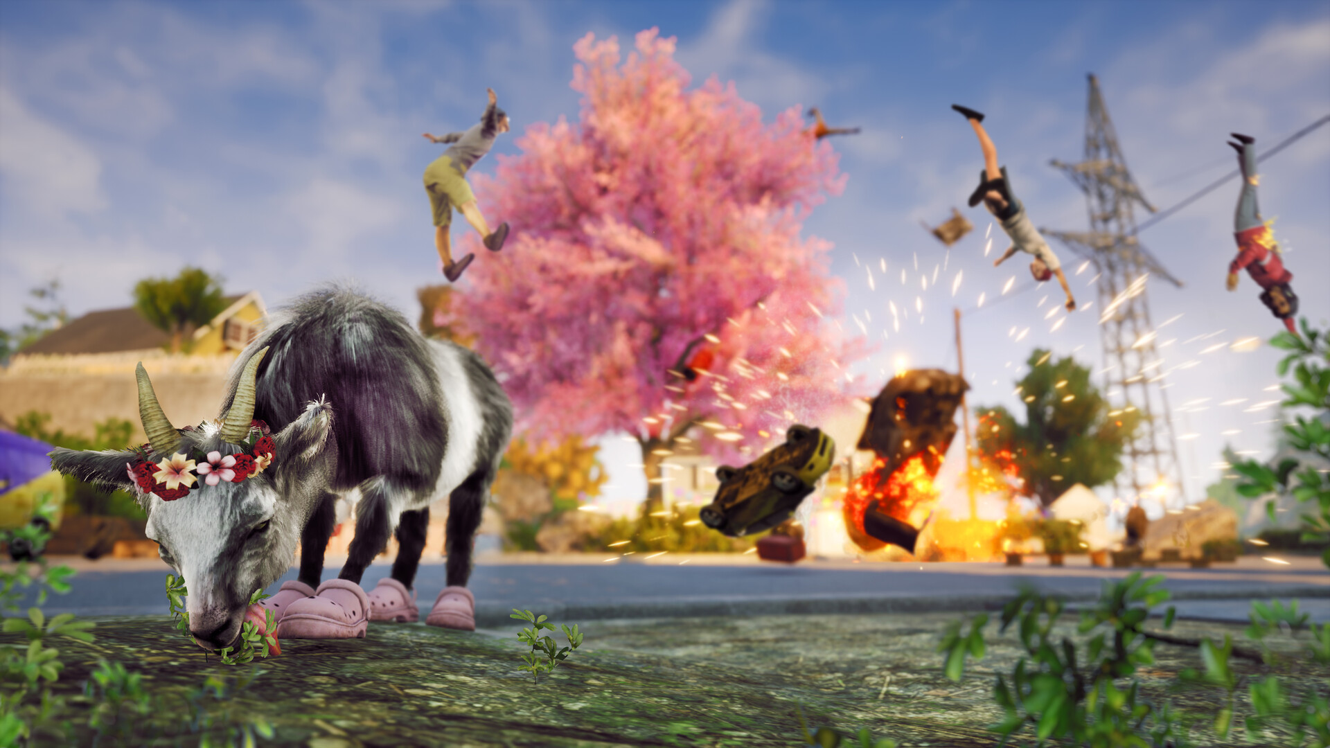 Скриншот: Goat Simulator 3