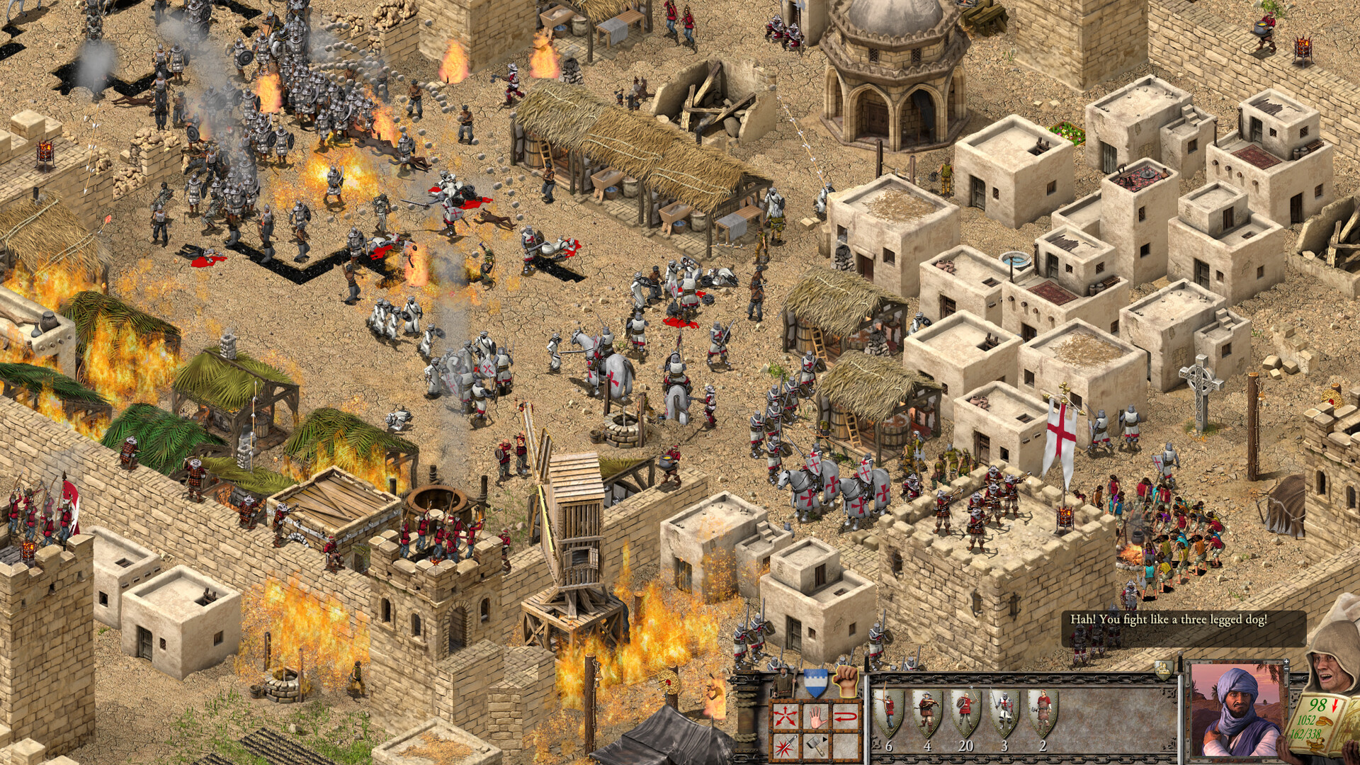 Скриншот: Stronghold Crusader: Definitive Edition