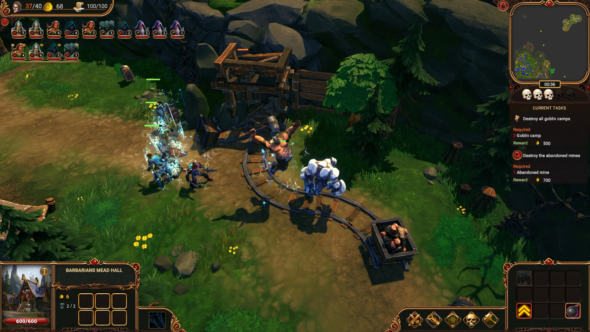 Скриншот: Lessaria: Fantasy Kingdom Sim