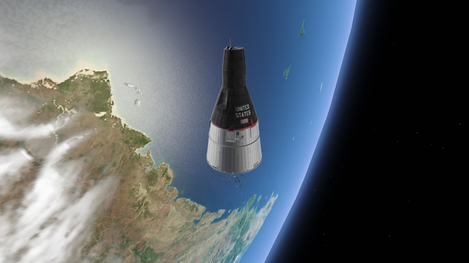 Скриншот: Reentry - A Space Flight Simulator