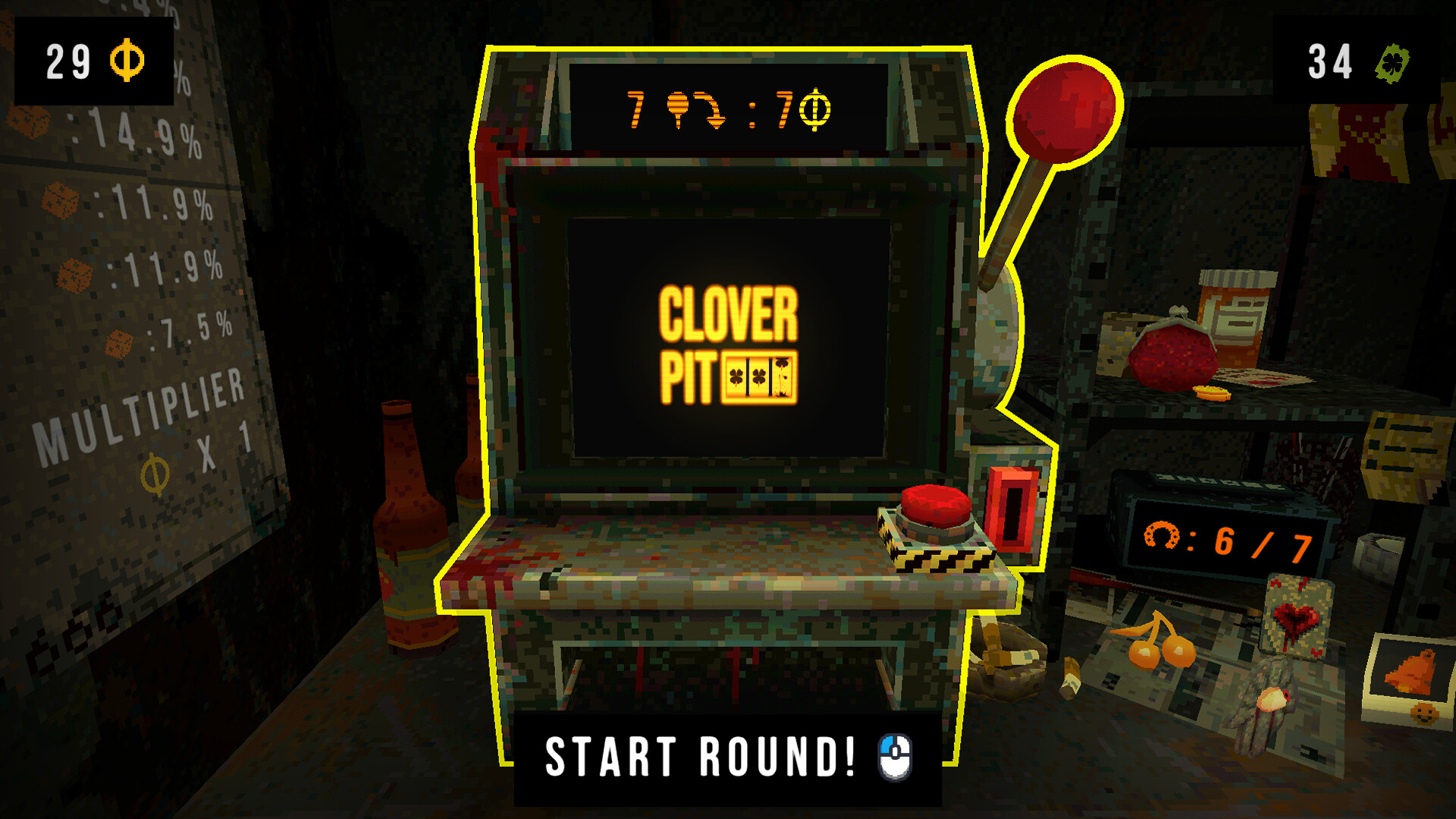 Скриншот: CloverPit