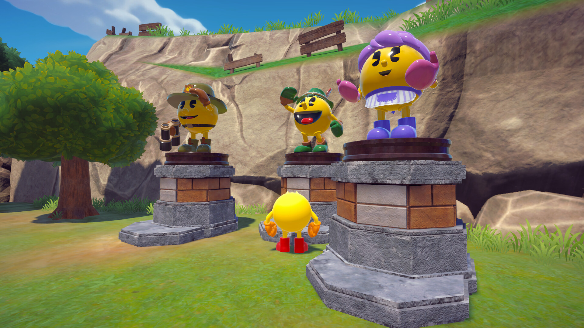 Скриншот: PAC-MAN WORLD 2 Re-PAC