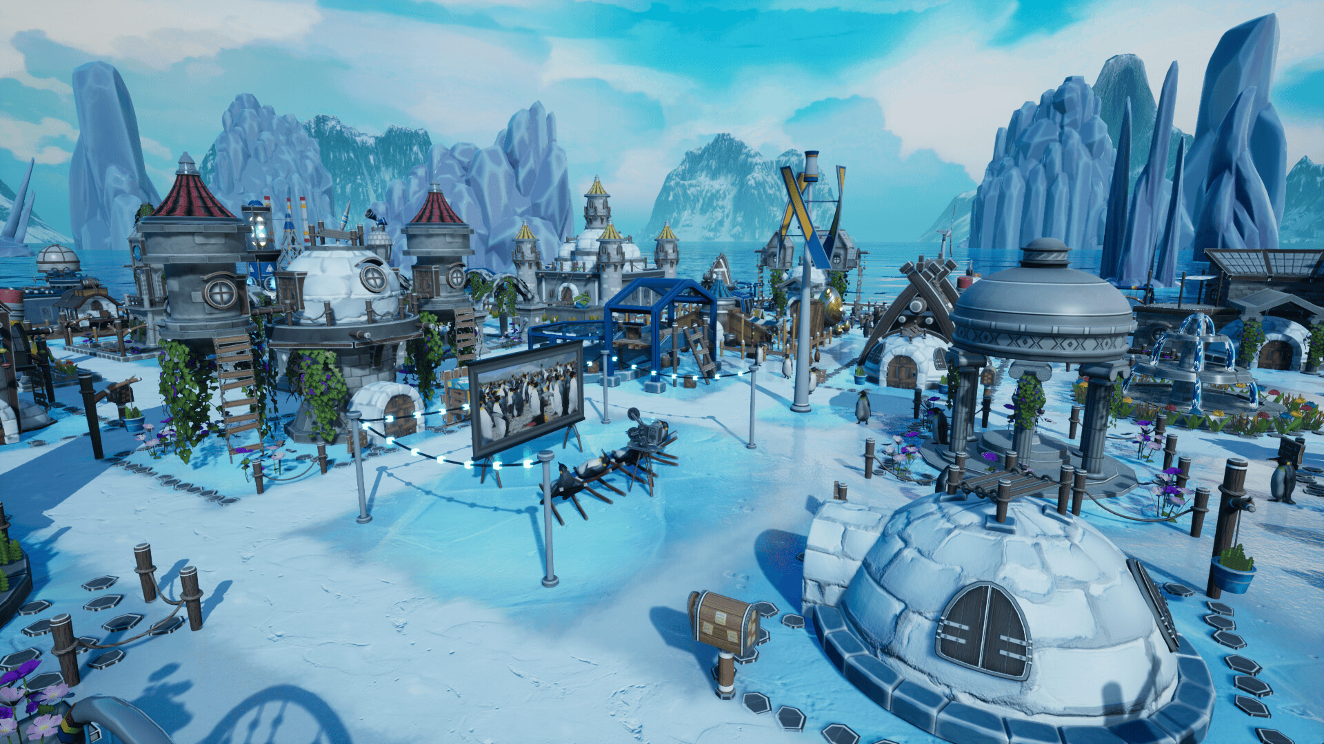 Скриншот: United Penguin Kingdom