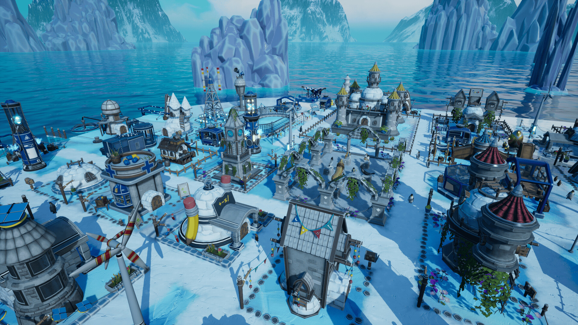 Скриншот: United Penguin Kingdom