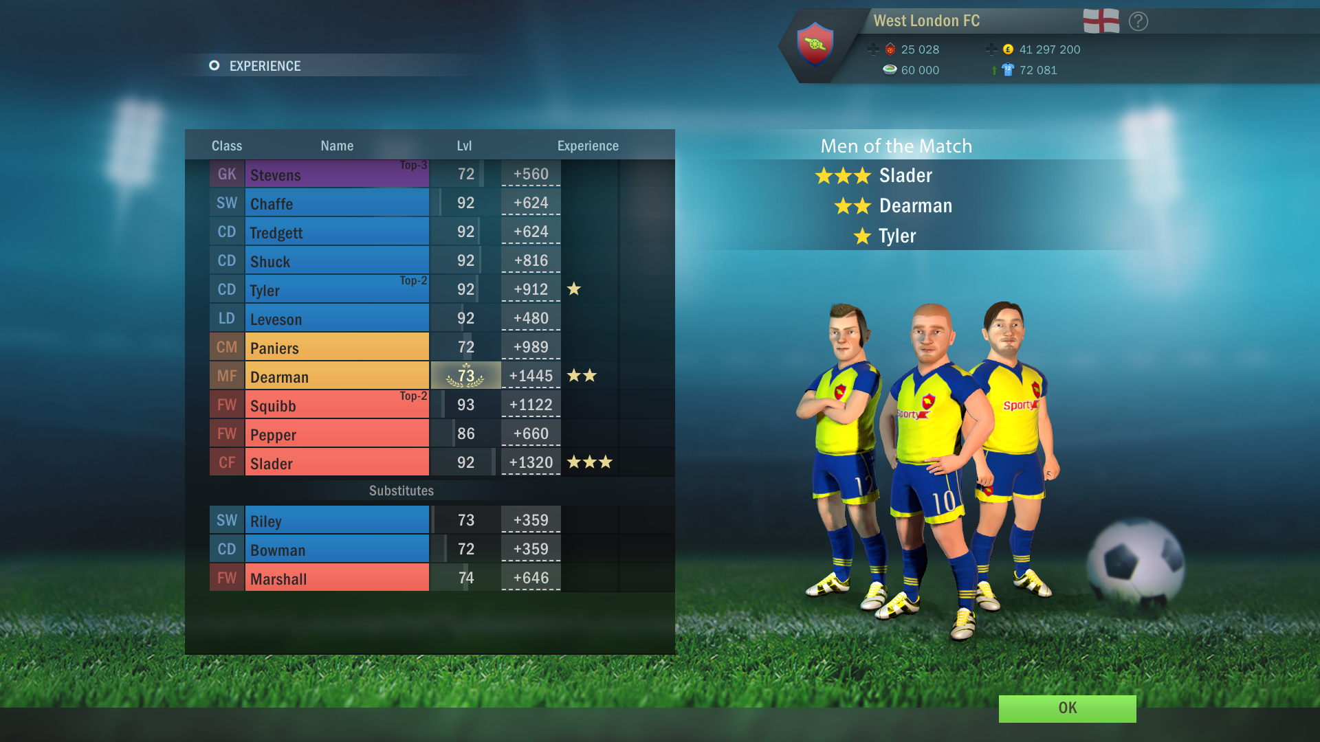 Скриншот: Football, Tactics & Glory