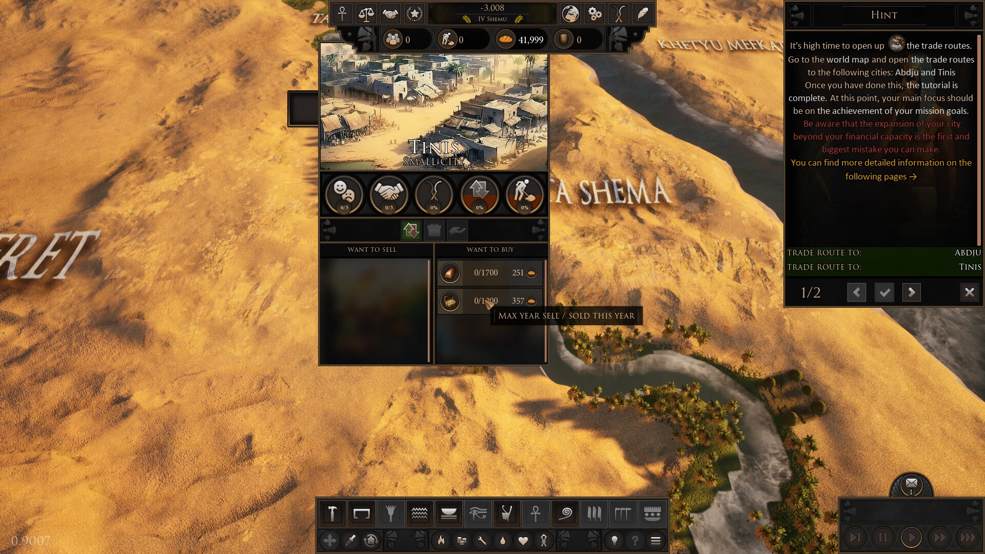Скриншот: Builders of Egypt