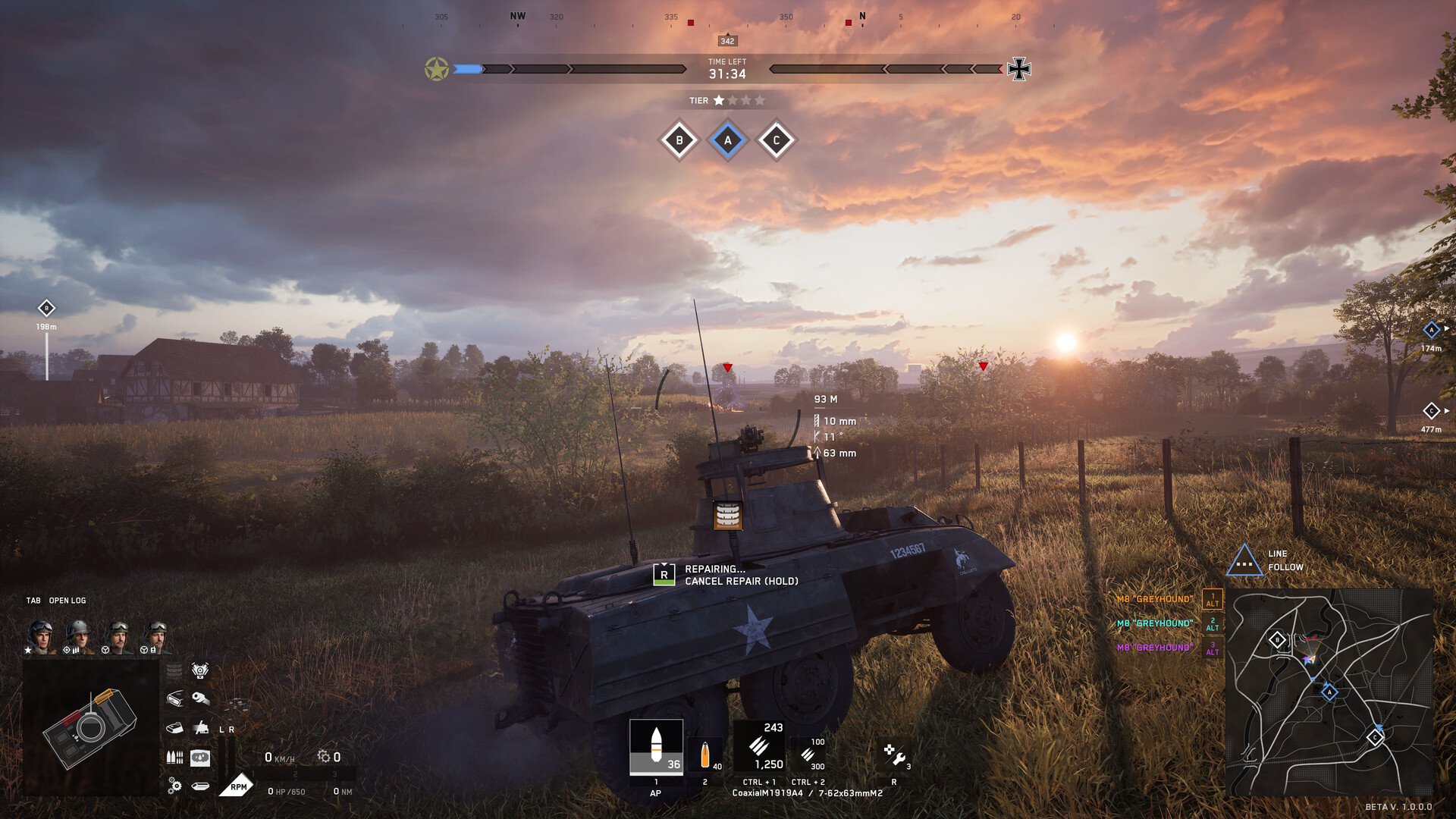 Скриншот: Call to Arms: Panzer Elite