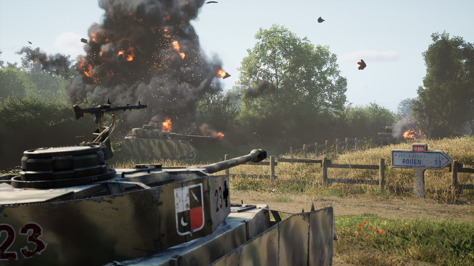 Скриншот: Call to Arms: Panzer Elite