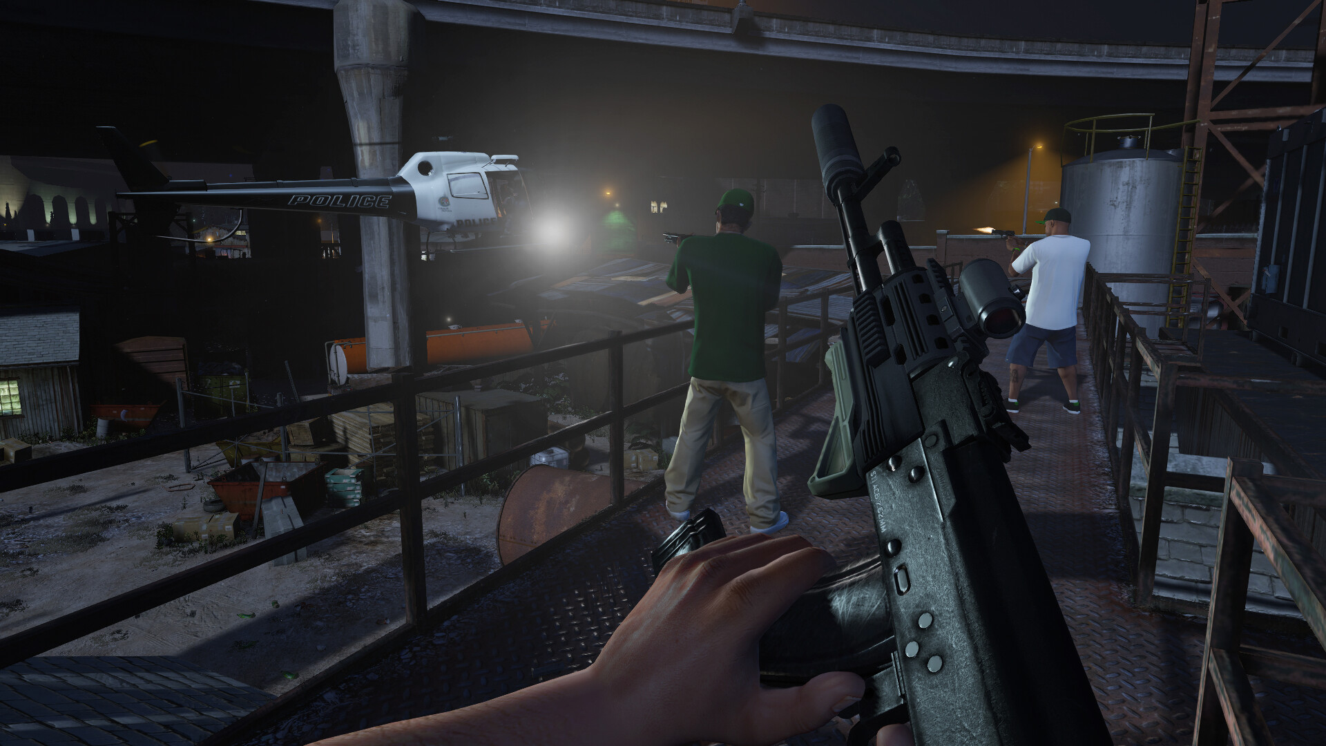 Скриншот: Grand Theft Auto V Enhanced