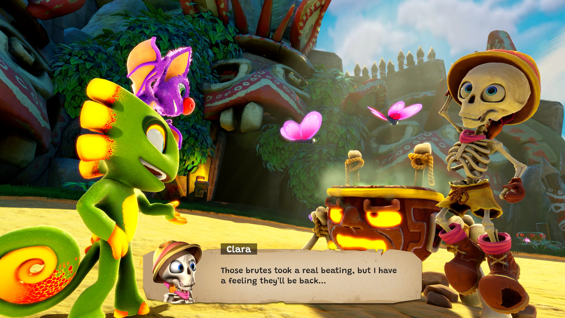 Скриншот: Yooka-Replaylee