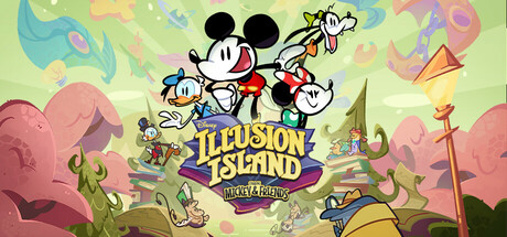 Обложка игры: Disney Illusion Island Starring Mickey and Friends