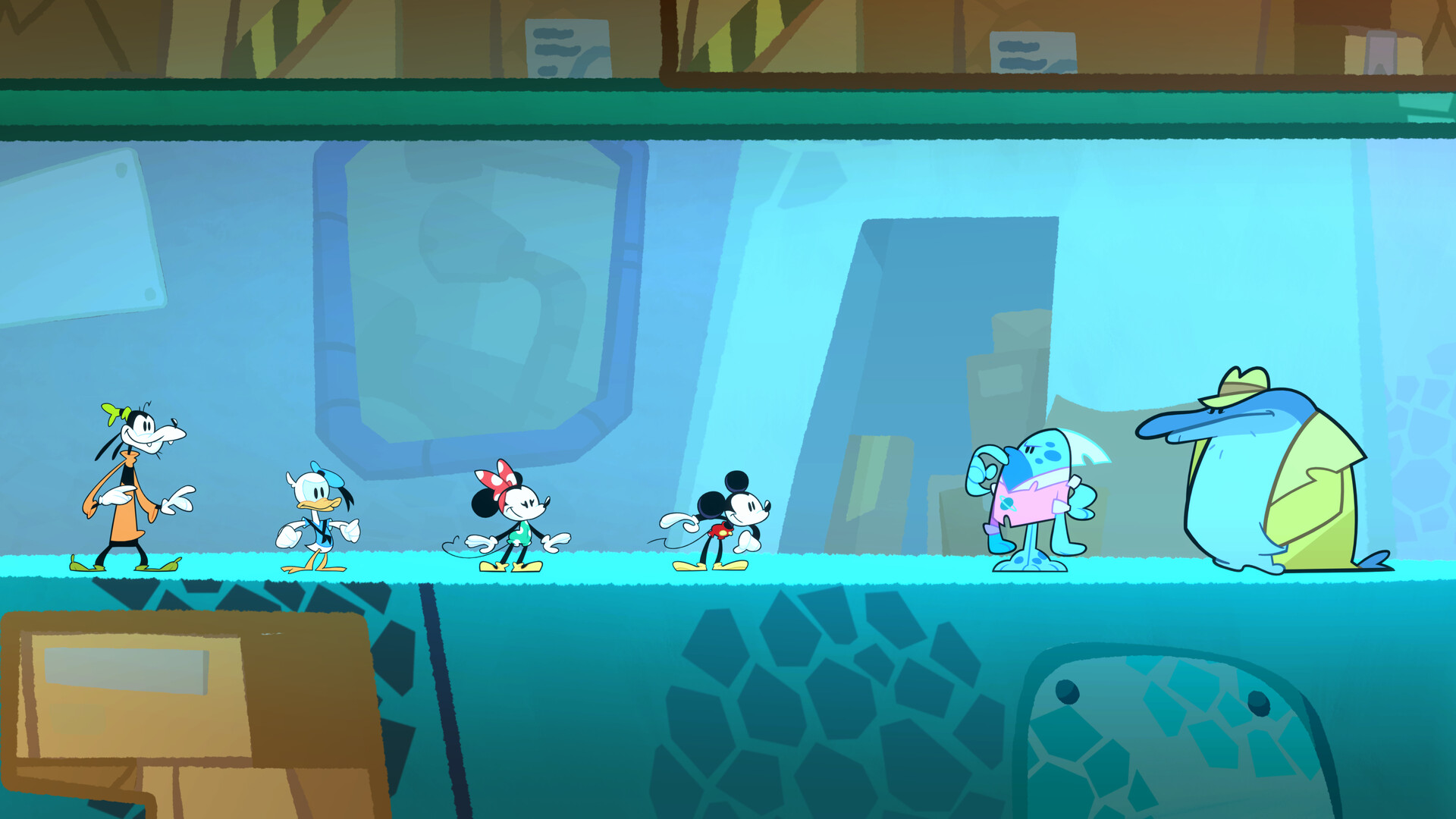 Скриншот: Disney Illusion Island Starring Mickey and Friends
