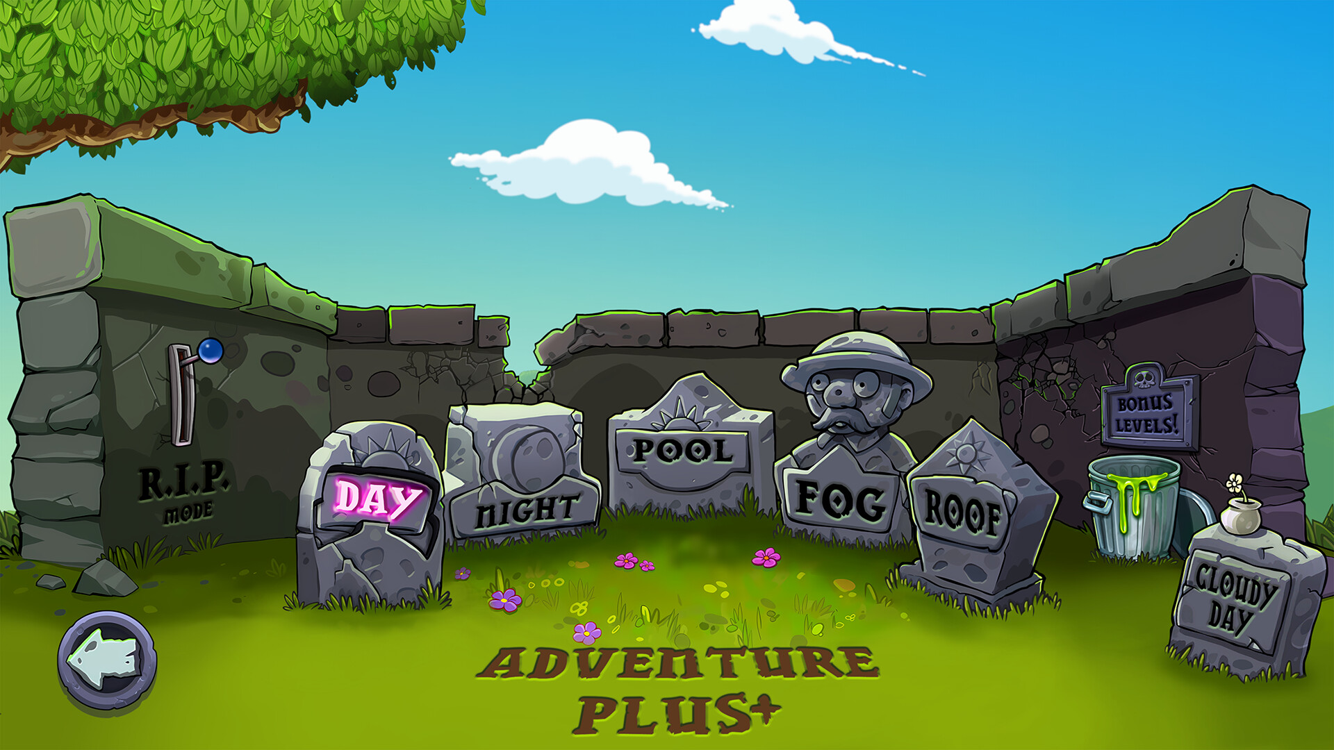 Скриншот: Plants vs. Zombies™: Replanted