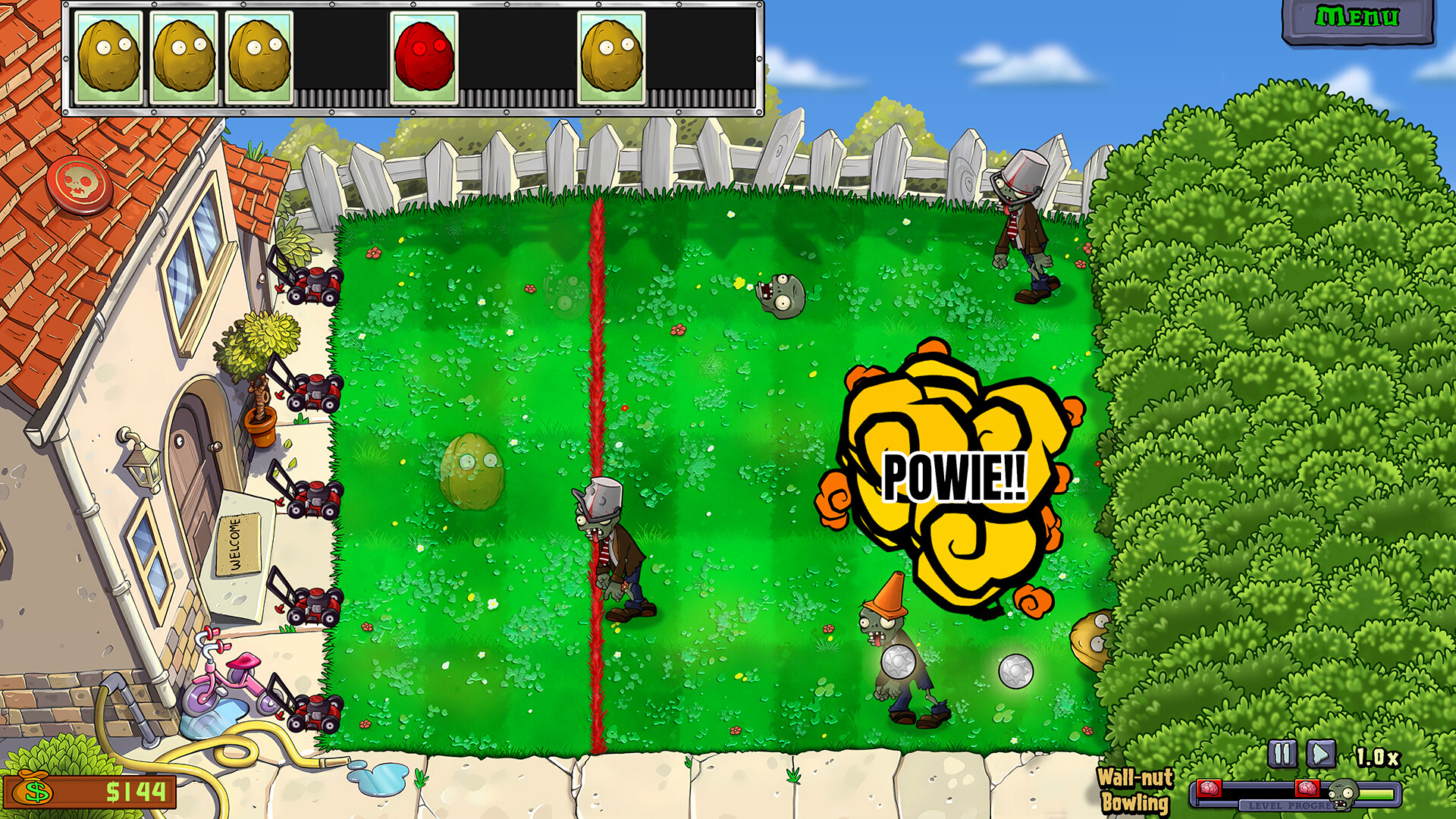Скриншот: Plants vs. Zombies™: Replanted