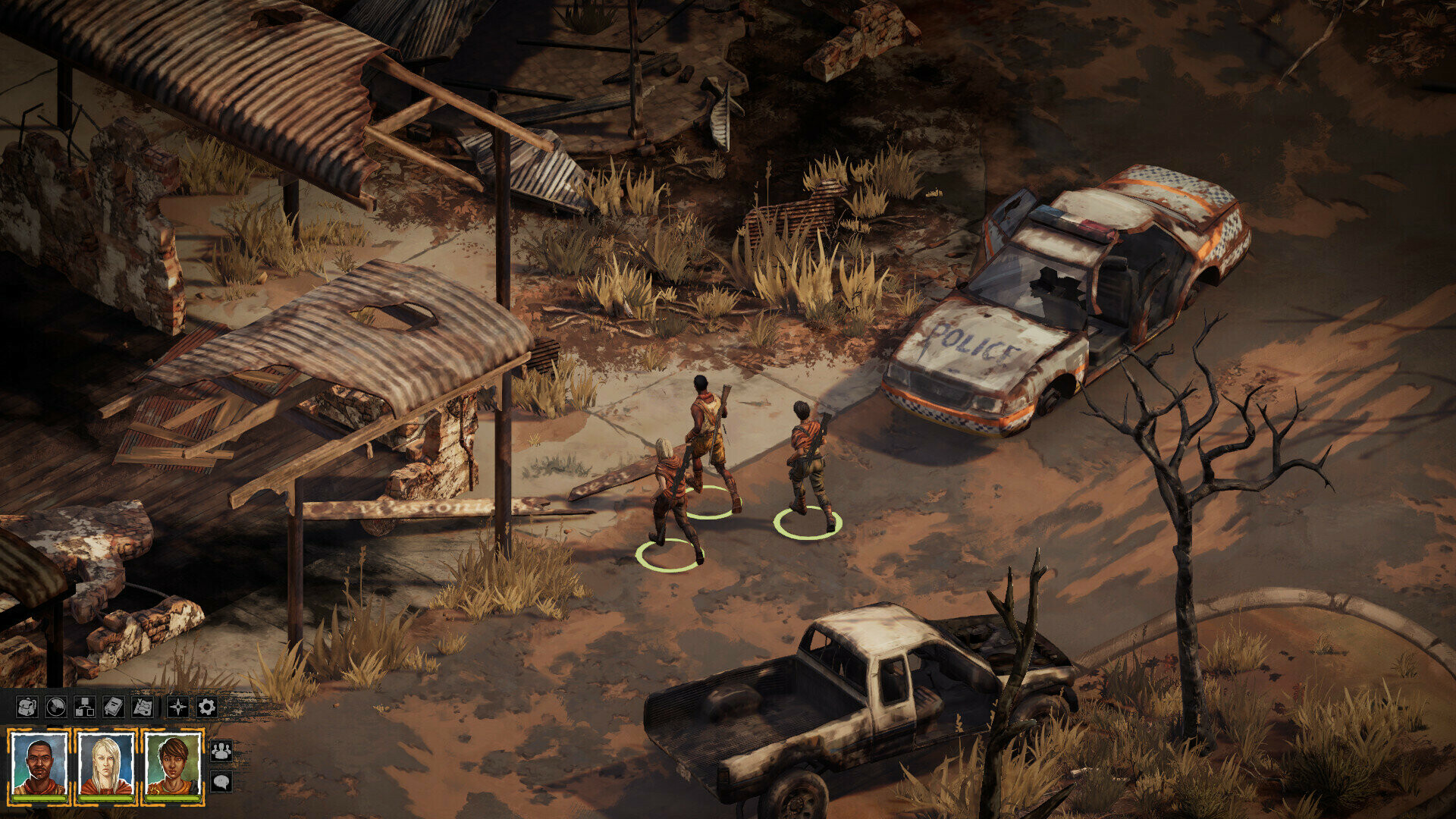 Скриншот: Broken Roads