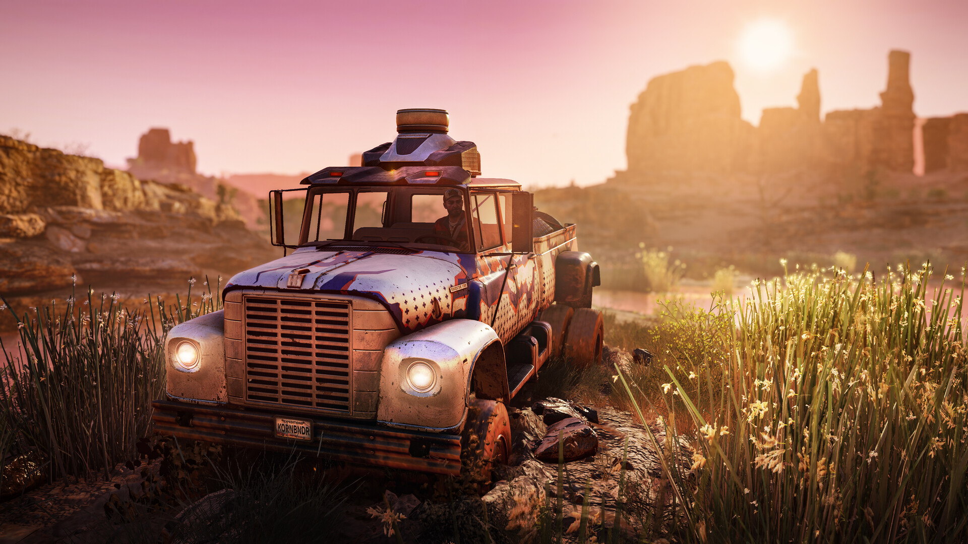 Скриншот: Expeditions: A MudRunner Game
