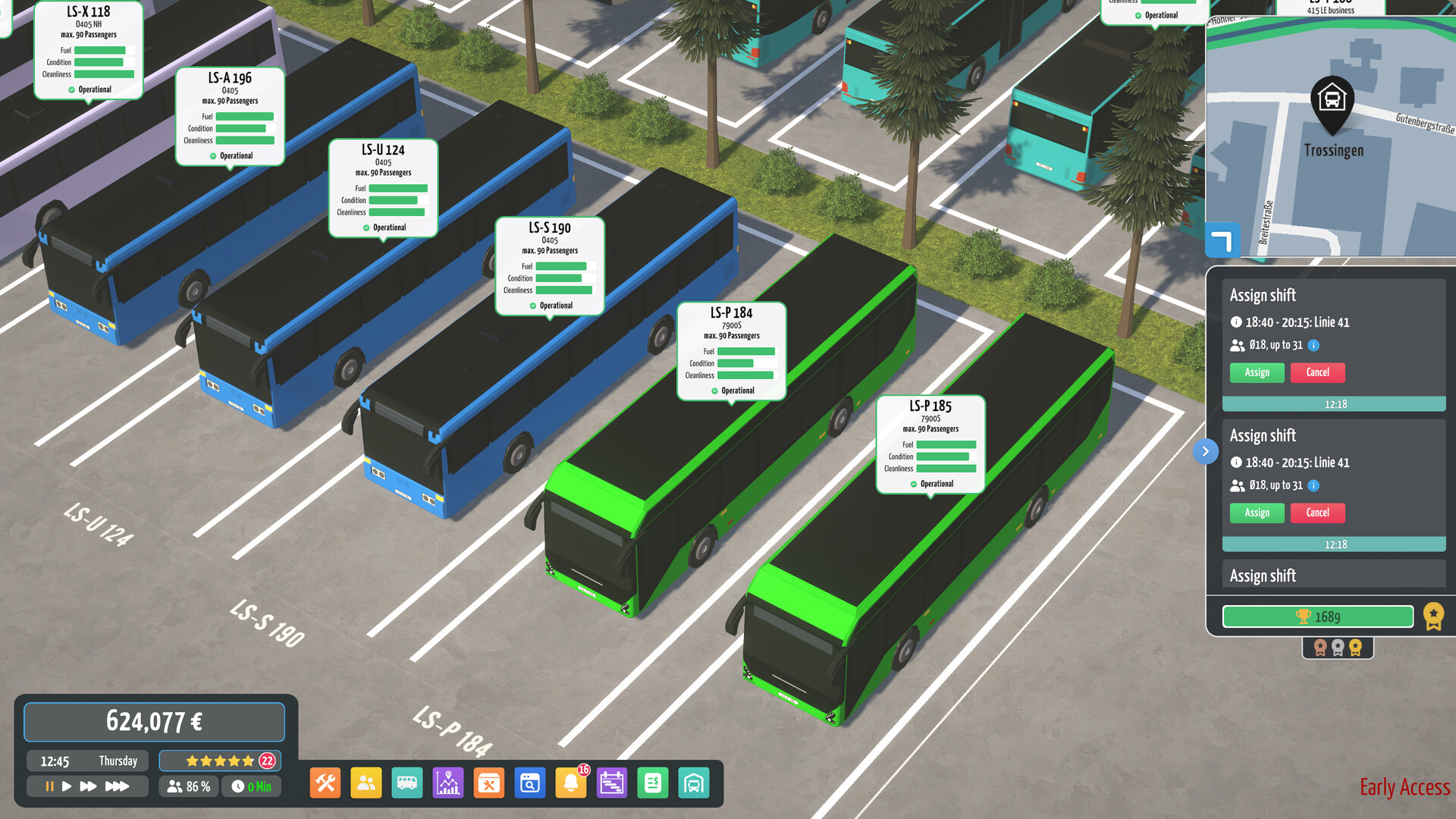 Скриншот: City Bus Manager