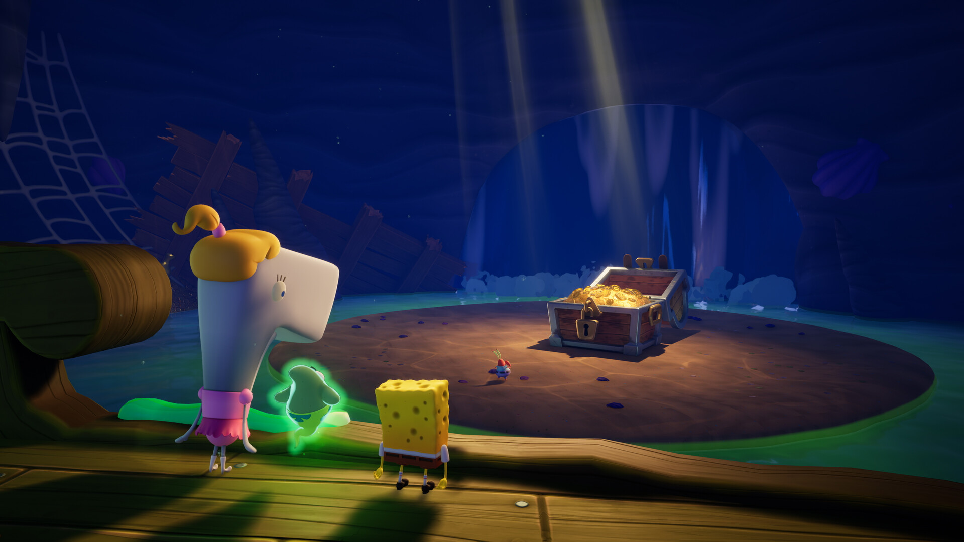 Скриншот: SpongeBob SquarePants: Titans of the Tide Digital Edition