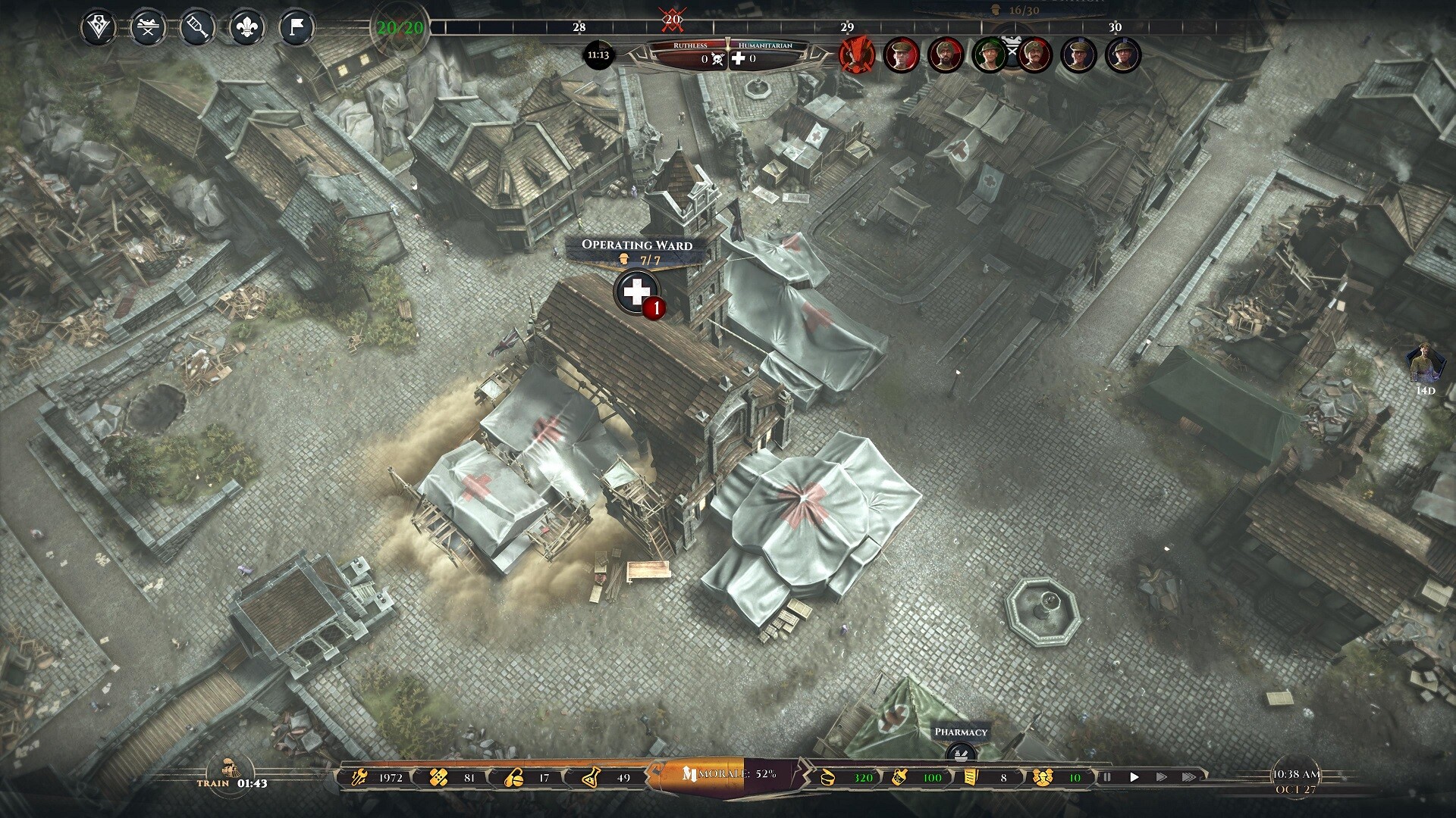 Скриншот: War Hospital