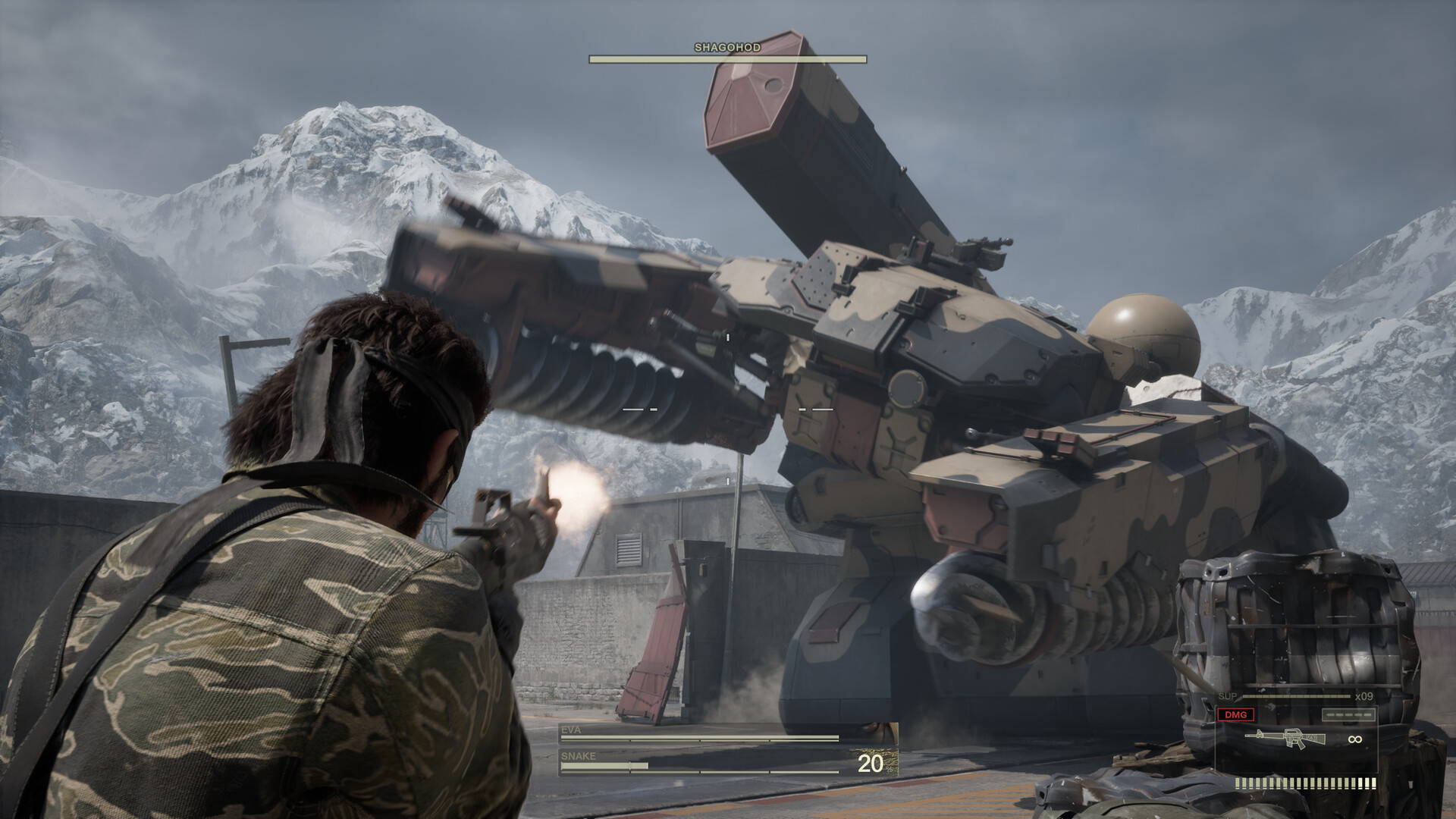 Скриншот: METAL GEAR SOLID Δ: SNAKE EATER