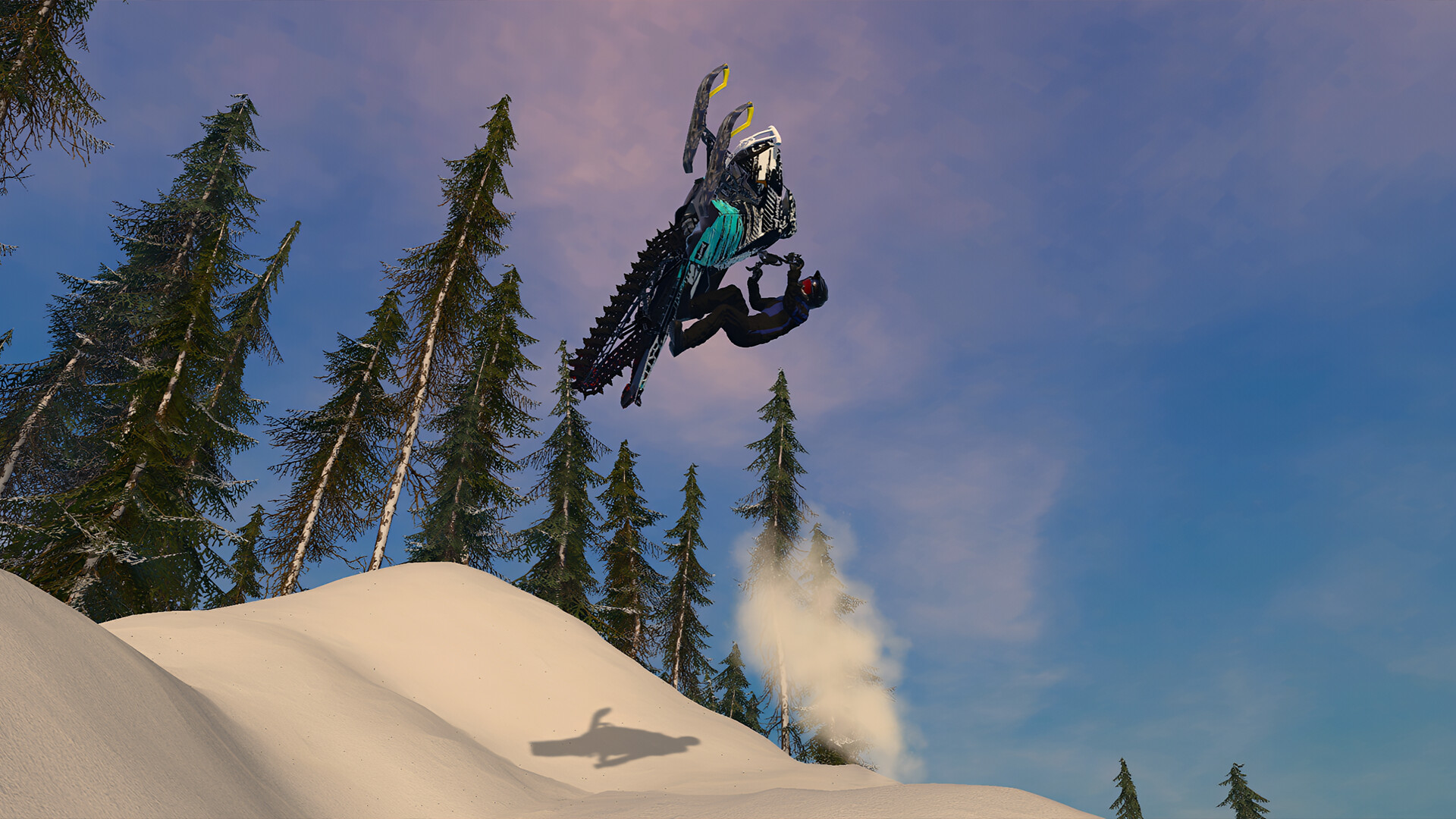 Скриншот: Sledders