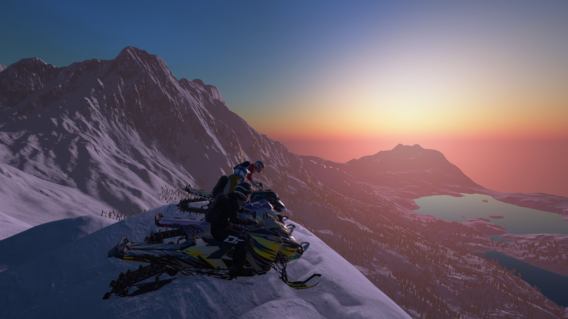 Скриншот: Sledders