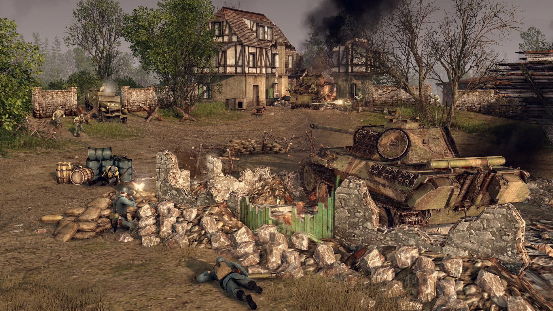 Скриншот: Men of War II