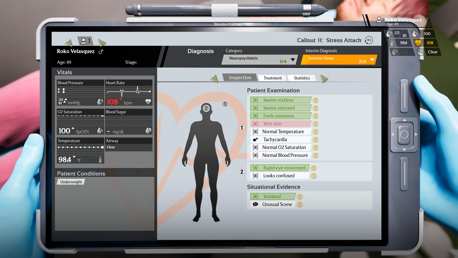Скриншот: Ambulance Life: A Paramedic Simulator