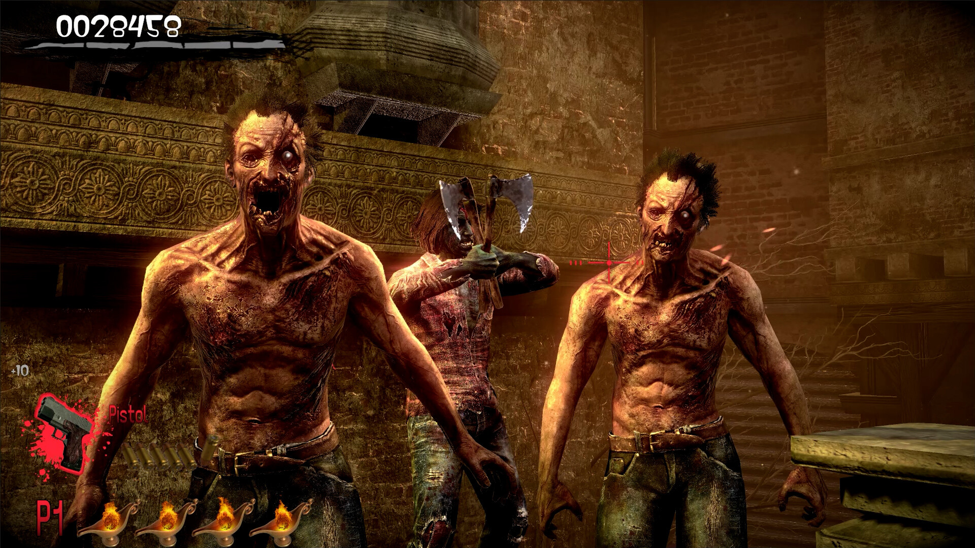 Скриншот: THE HOUSE OF THE DEAD 2: Remake