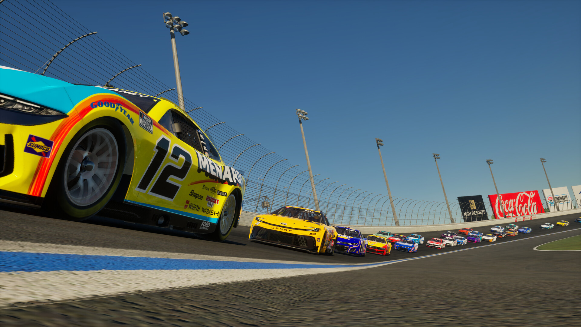 Скриншот: NASCAR 25