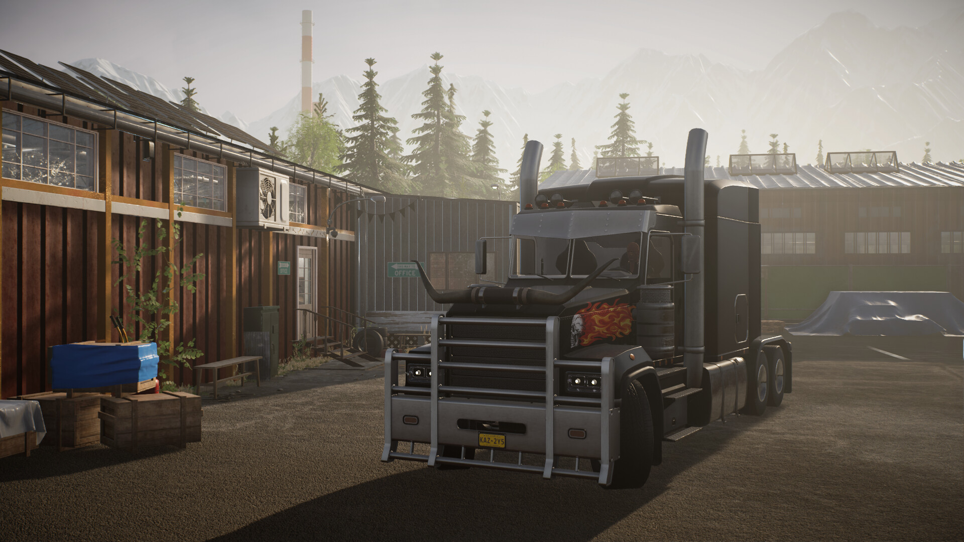 Скриншот: Alaskan Road Truckers: Mother Truckers DLC