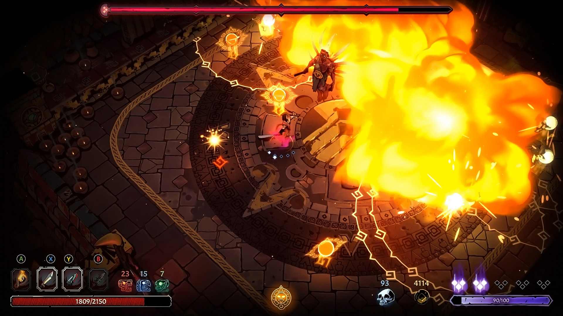 Скриншот: Curse of the Dead Gods