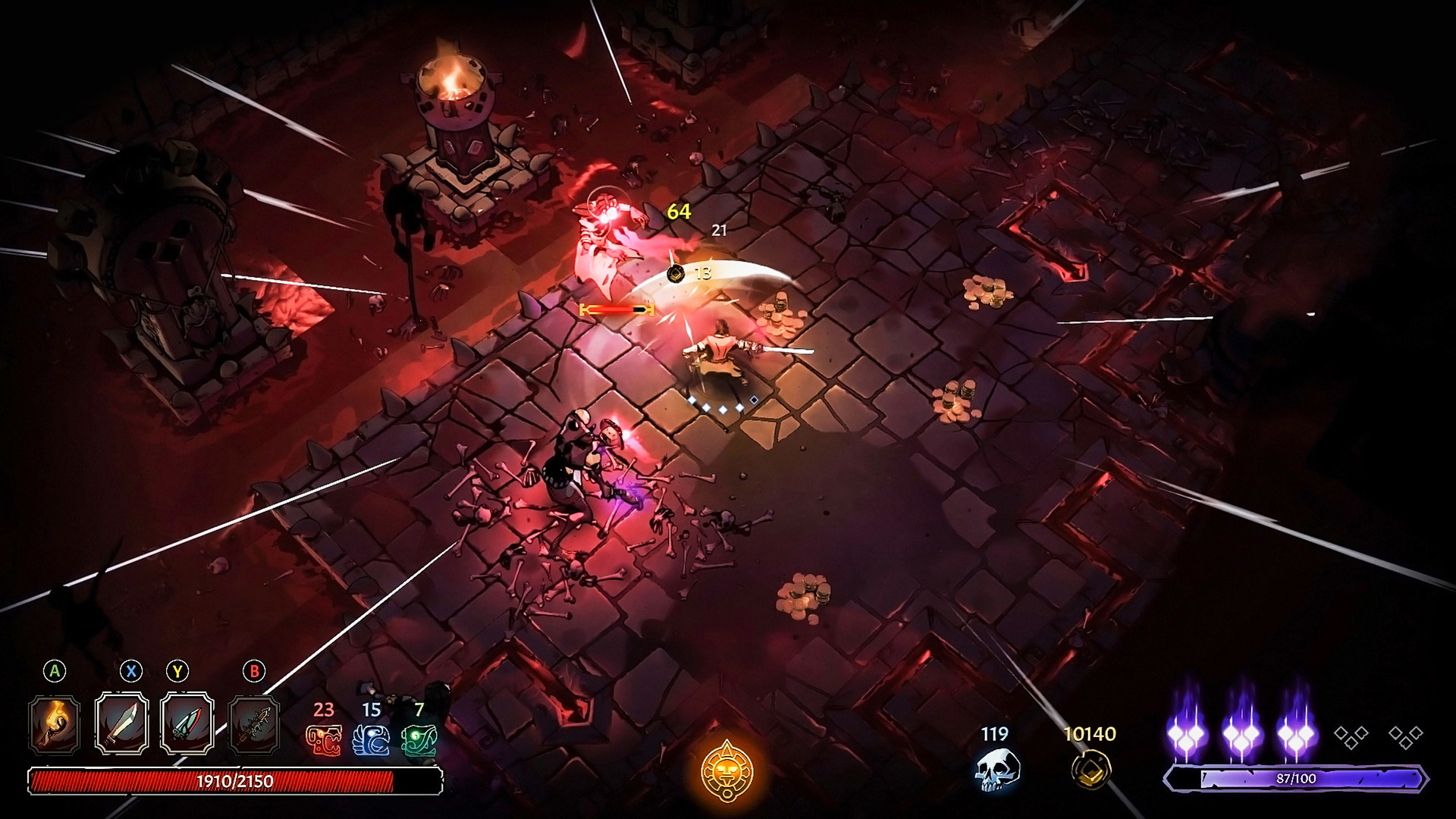 Скриншот: Curse of the Dead Gods