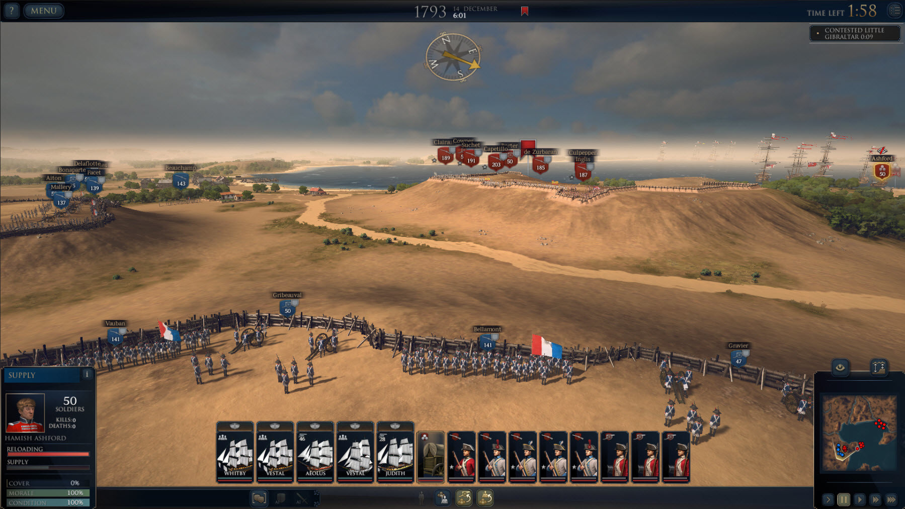 Скриншот: Ultimate Admiral: Age of Sail