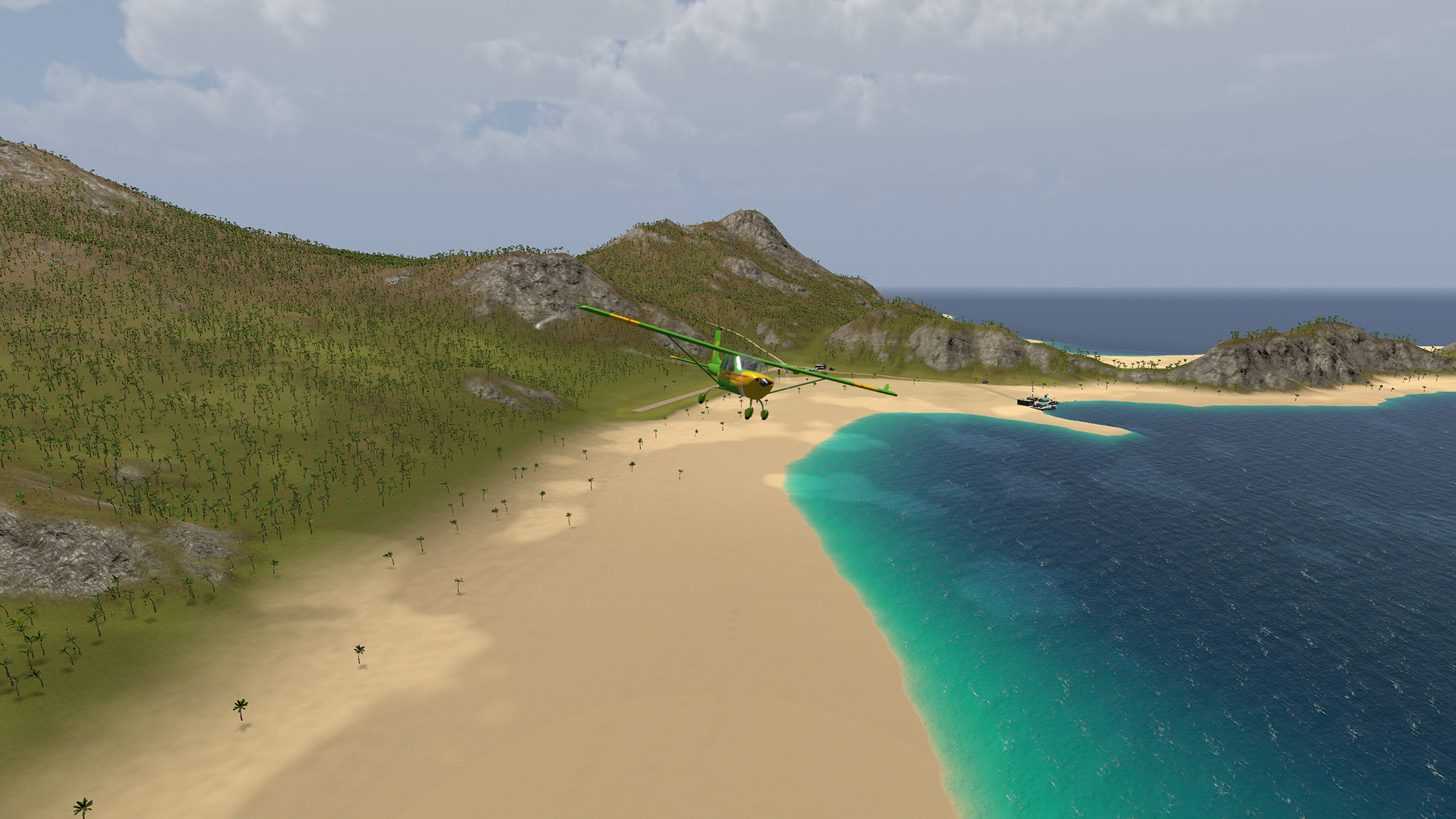 Скриншот: Coastline Flight Simulator