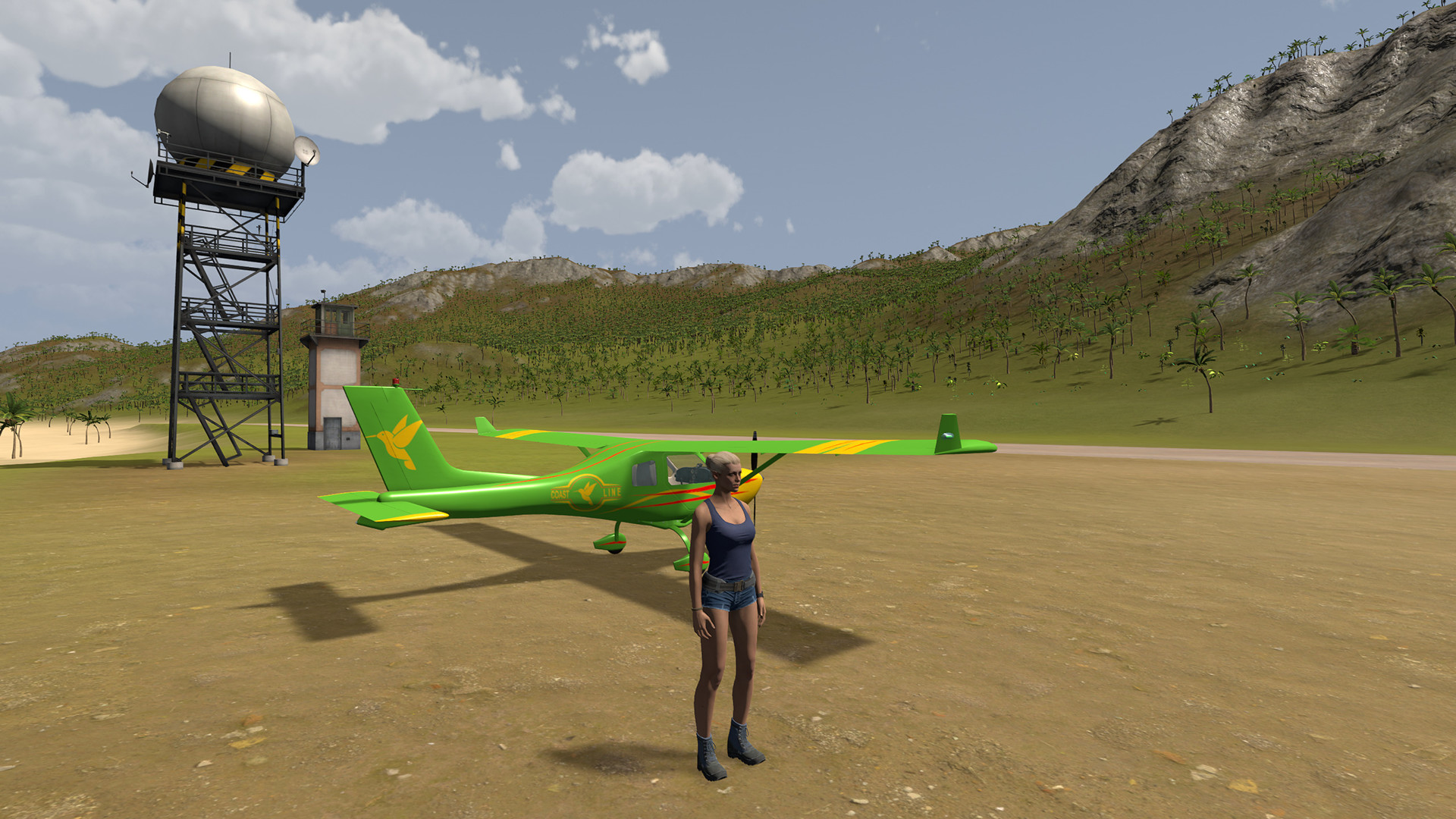 Скриншот: Coastline Flight Simulator