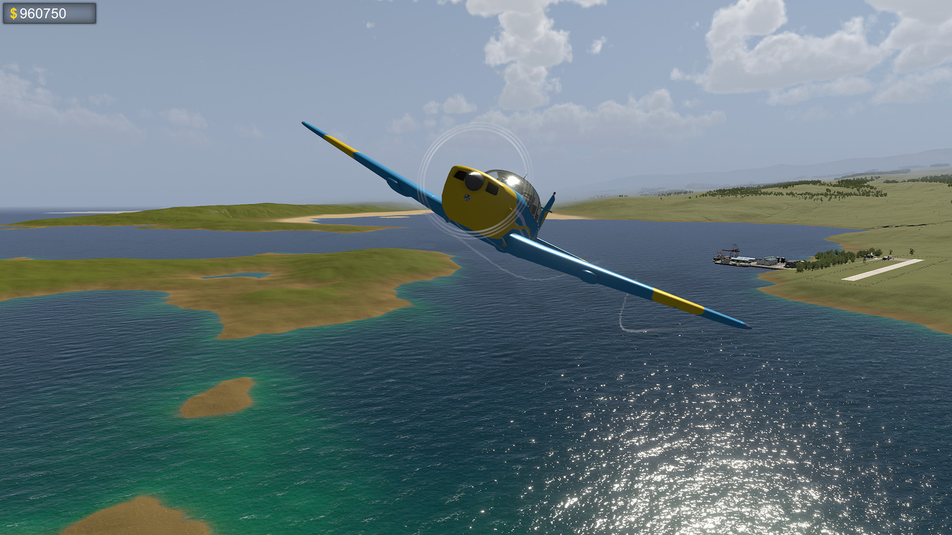 Скриншот: Coastline Flight Simulator