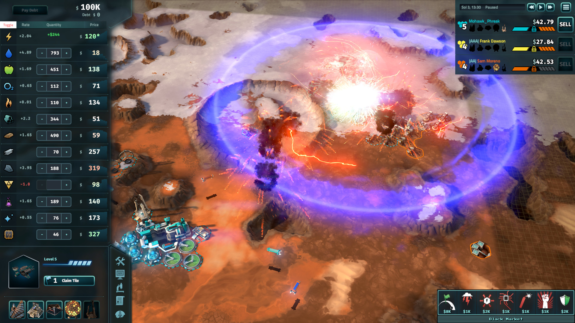 Скриншот: Offworld Trading Company