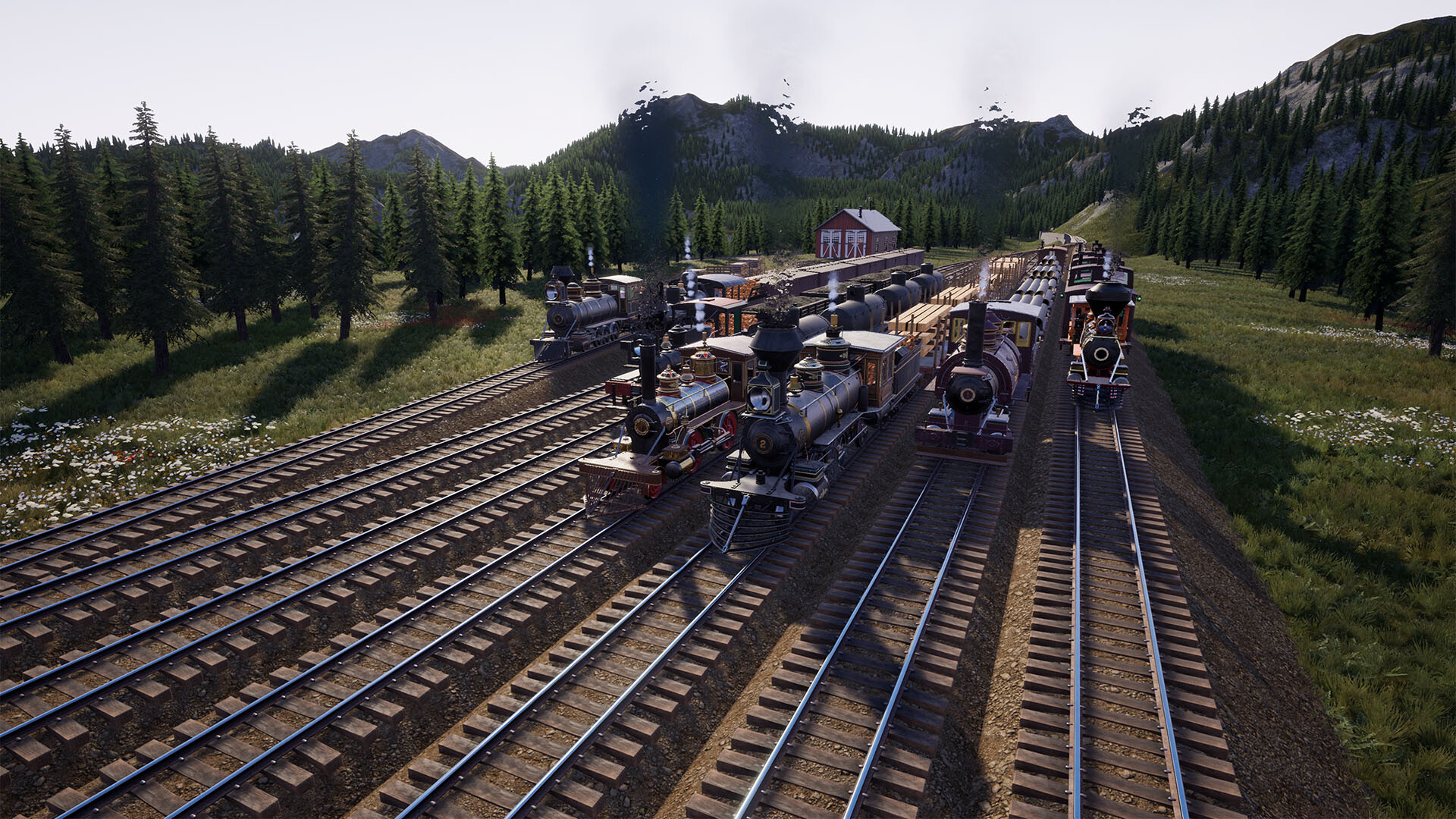 Скриншот: Railroads Online
