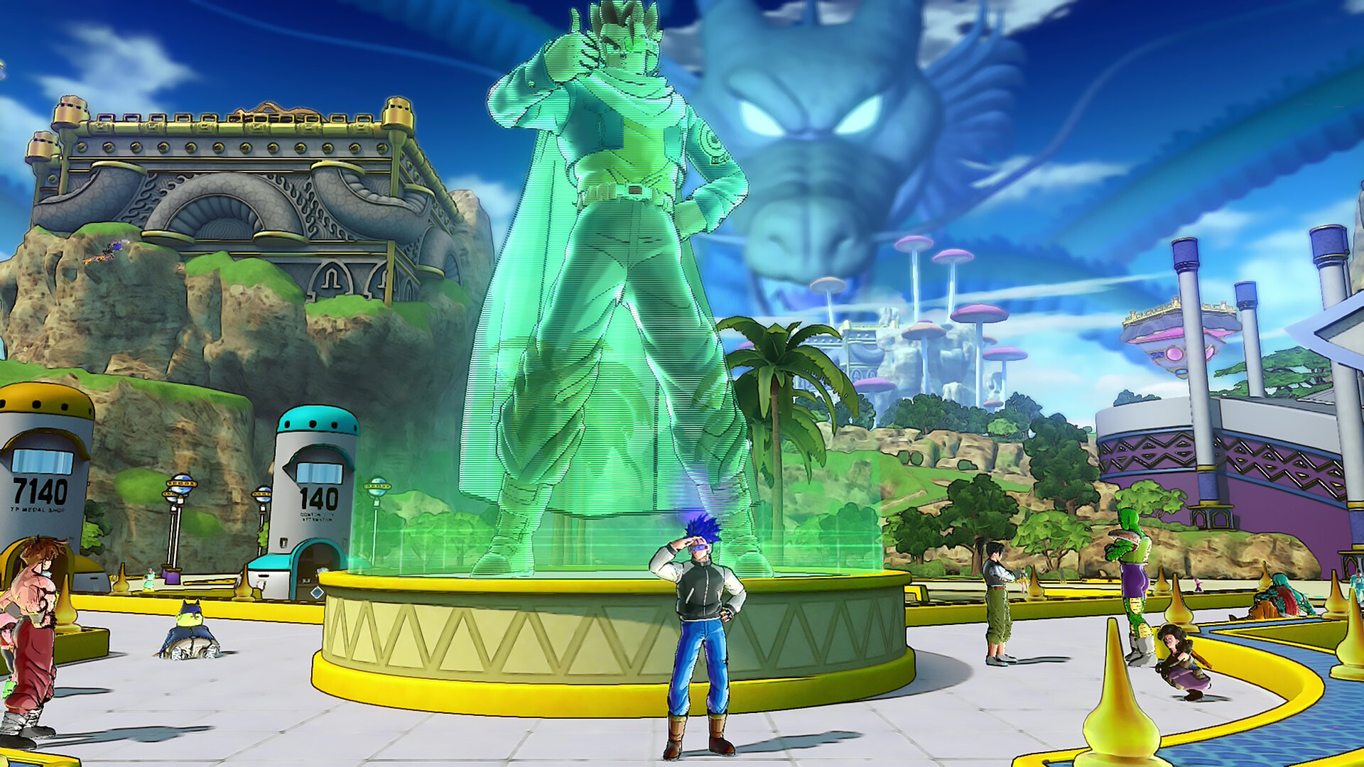 Скриншот: DRAGON BALL XENOVERSE 2