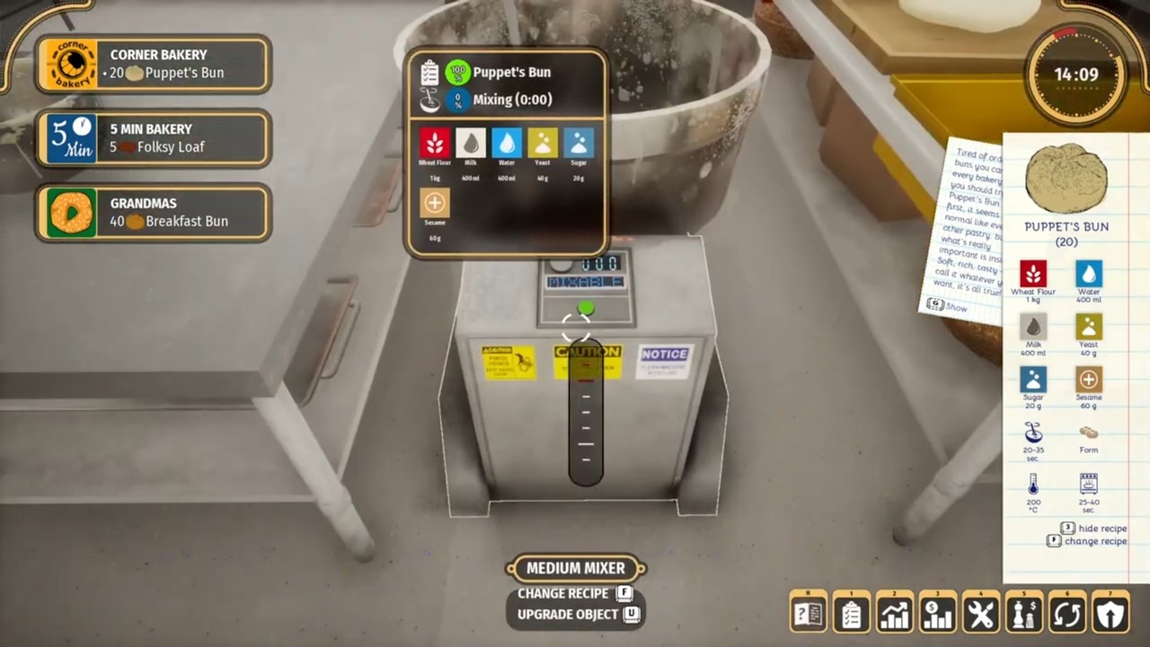 Скриншот: Bakery Simulator