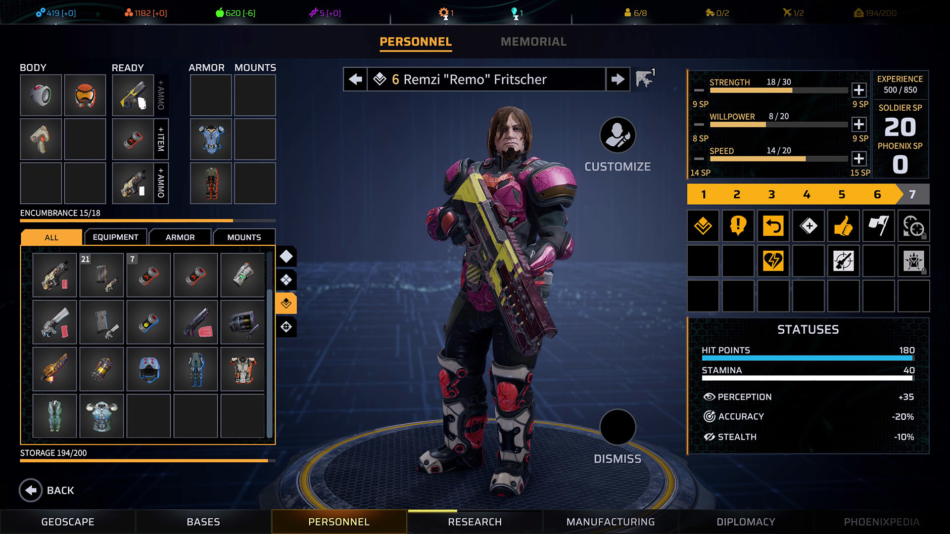Скриншот: Phoenix Point