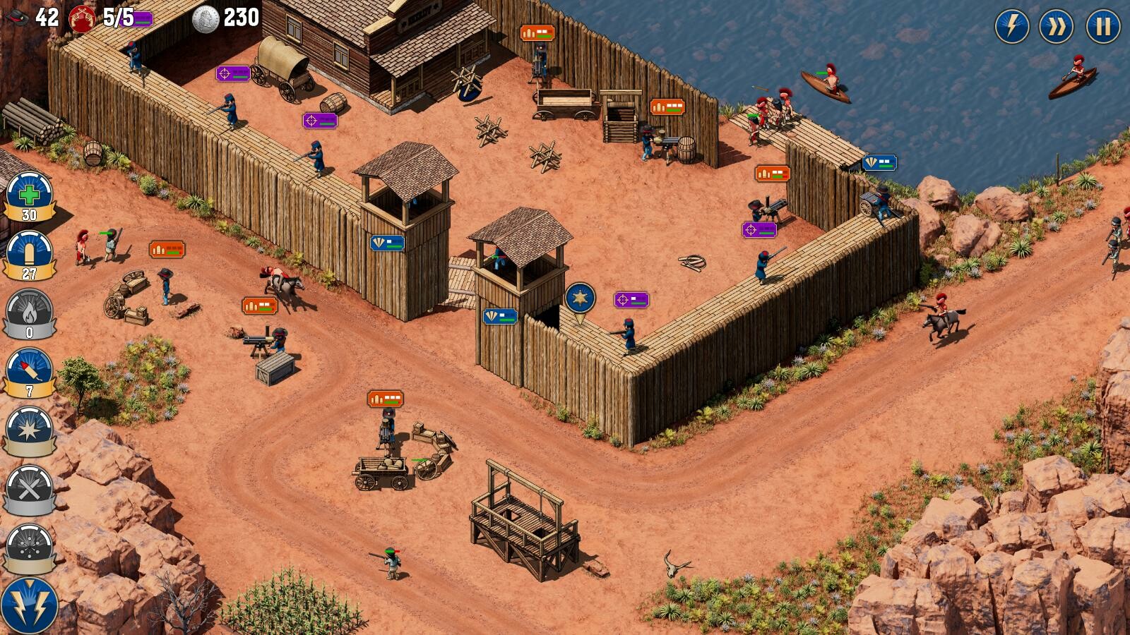 Скриншот: Lawless West