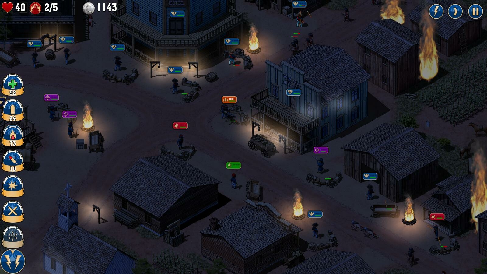 Скриншот: Lawless West