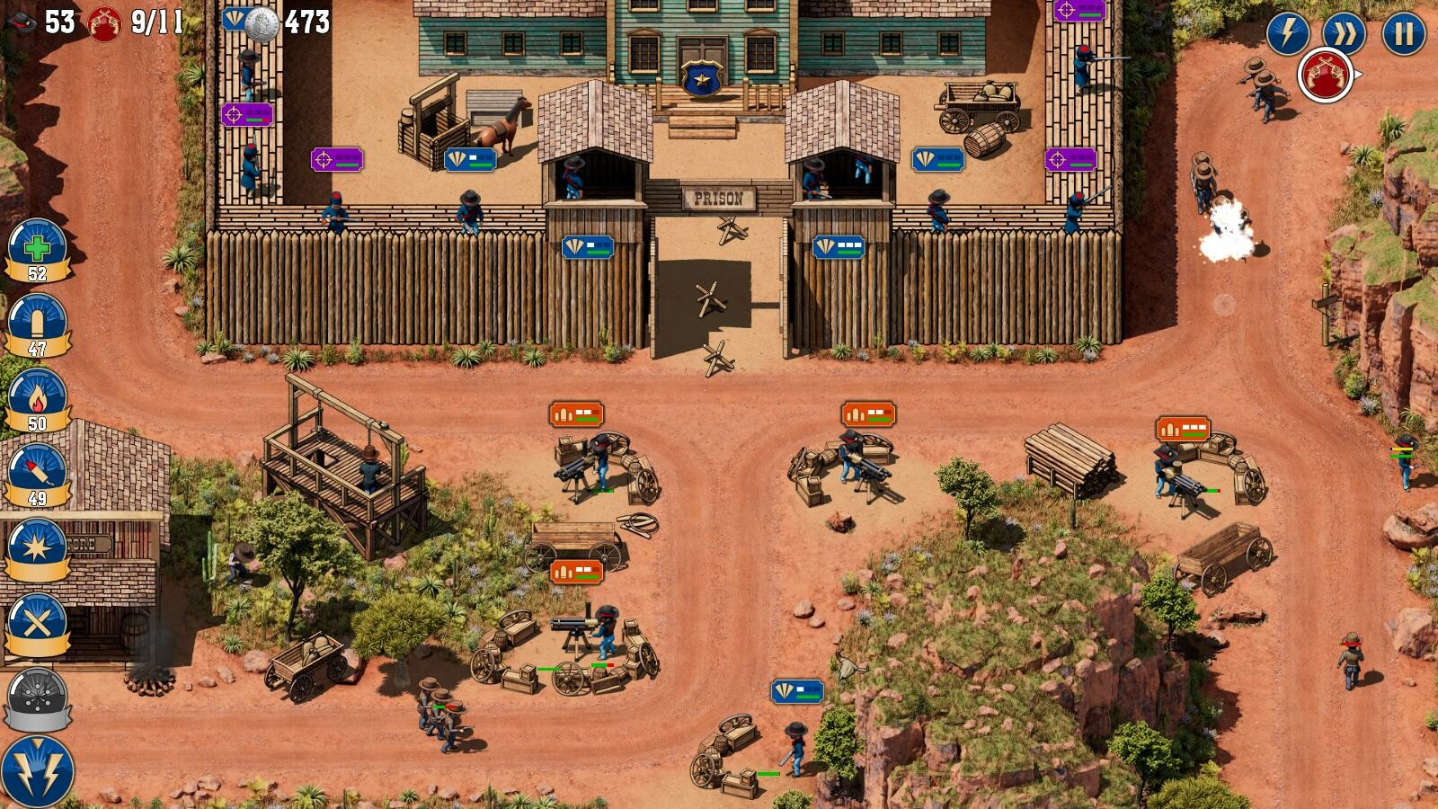 Скриншот: Lawless West