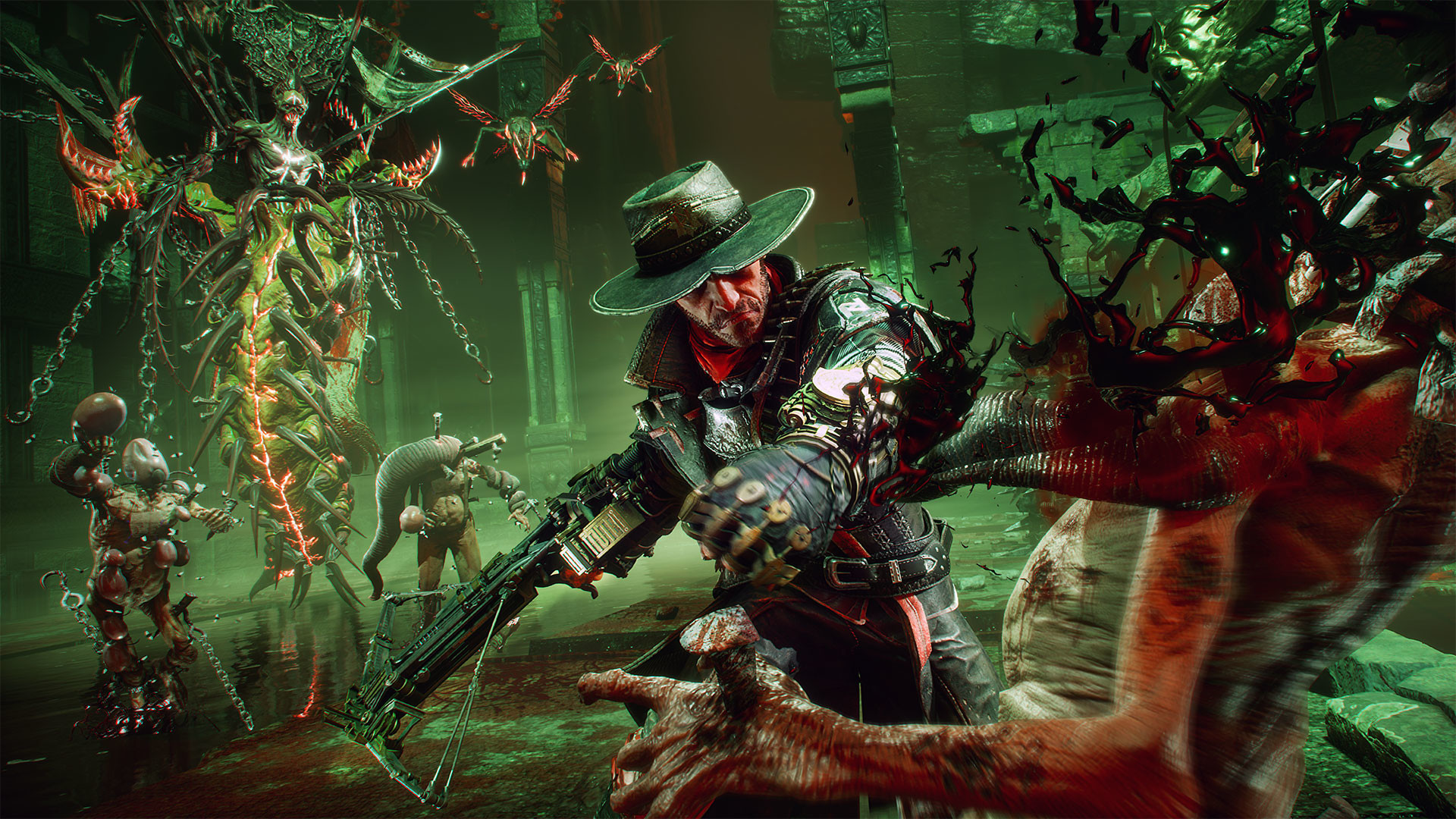 Скриншот: Evil West